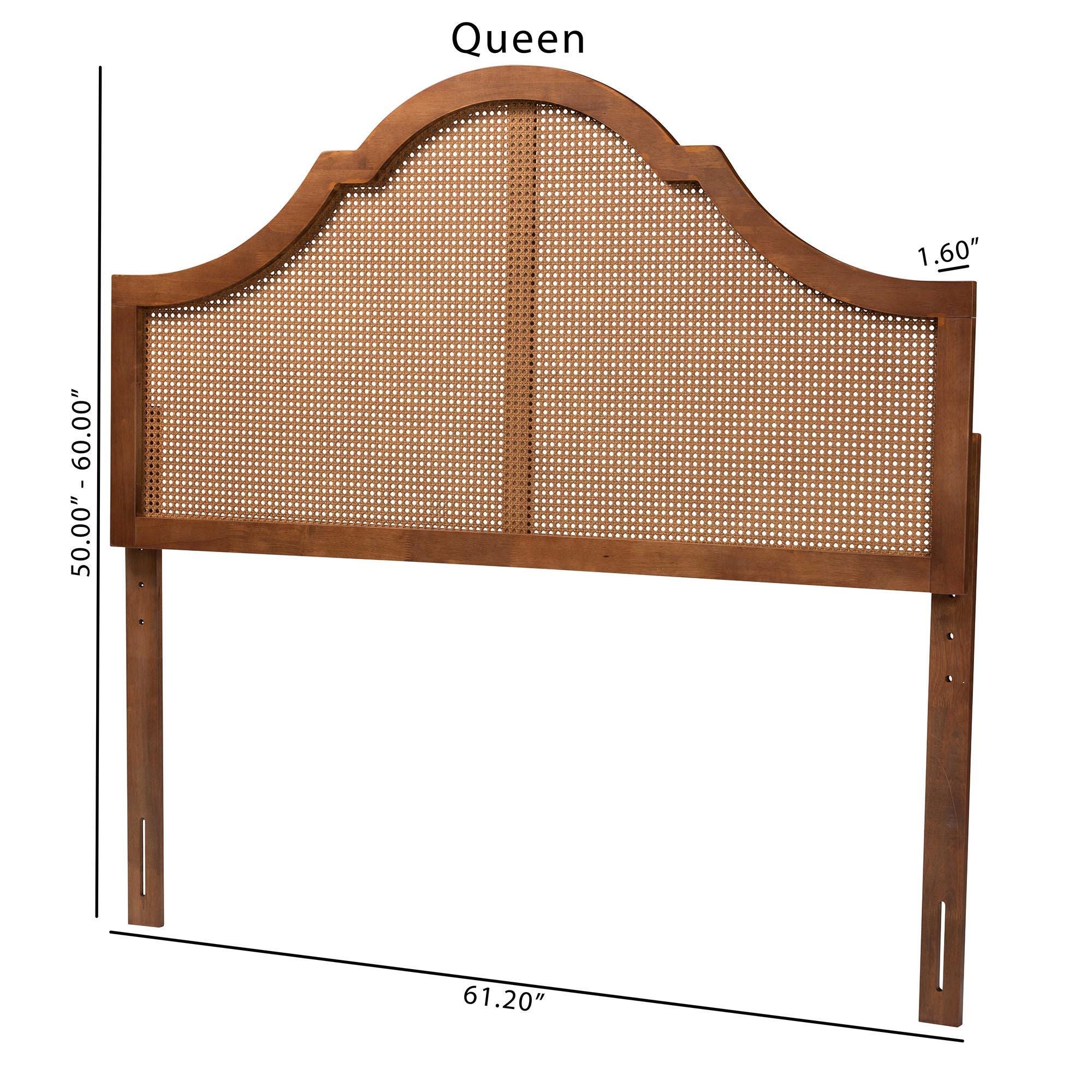 Baxton Studio Camila Queen Panel Headboard, , large