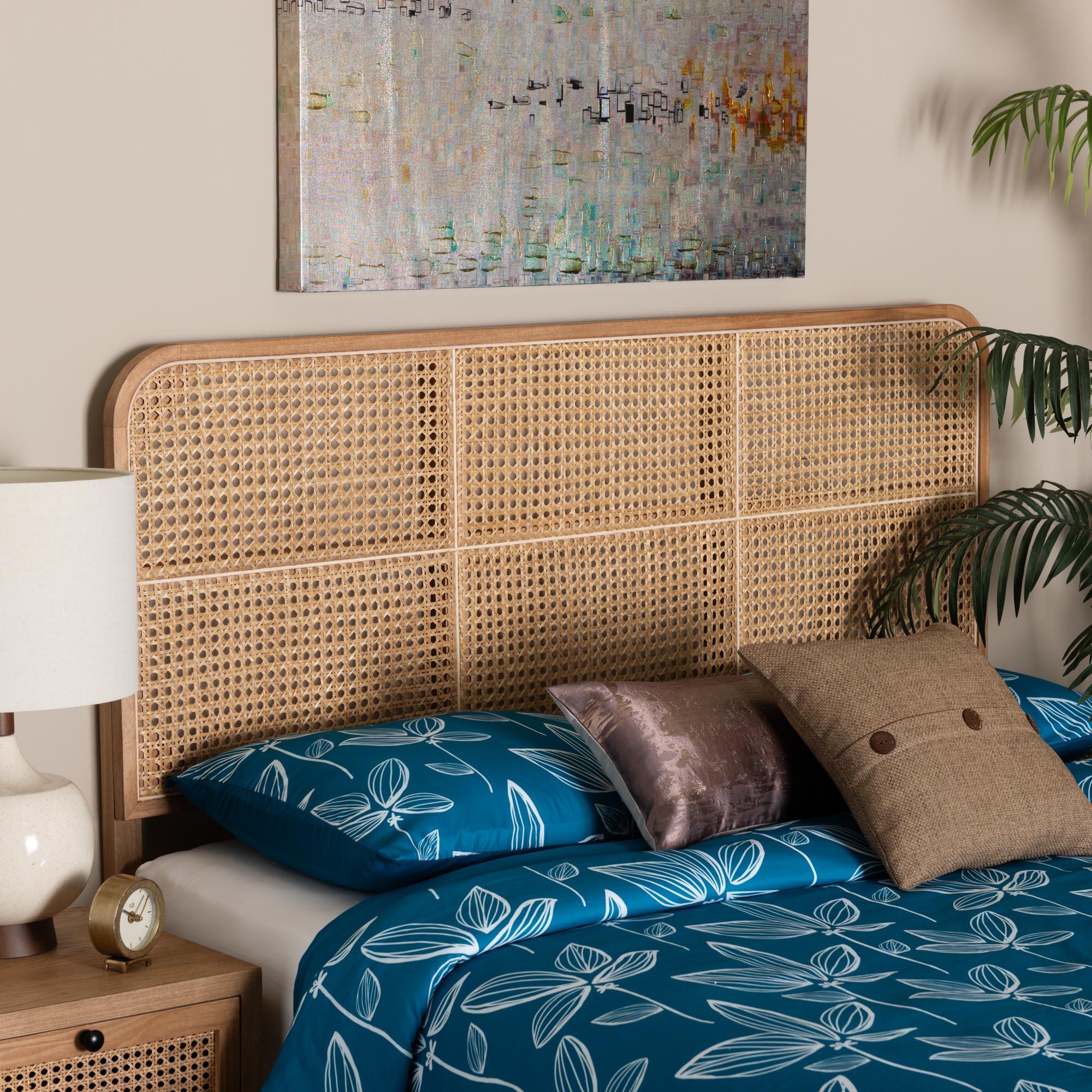 bali & pari Lainer Queen Panel Headboard, Natural, large