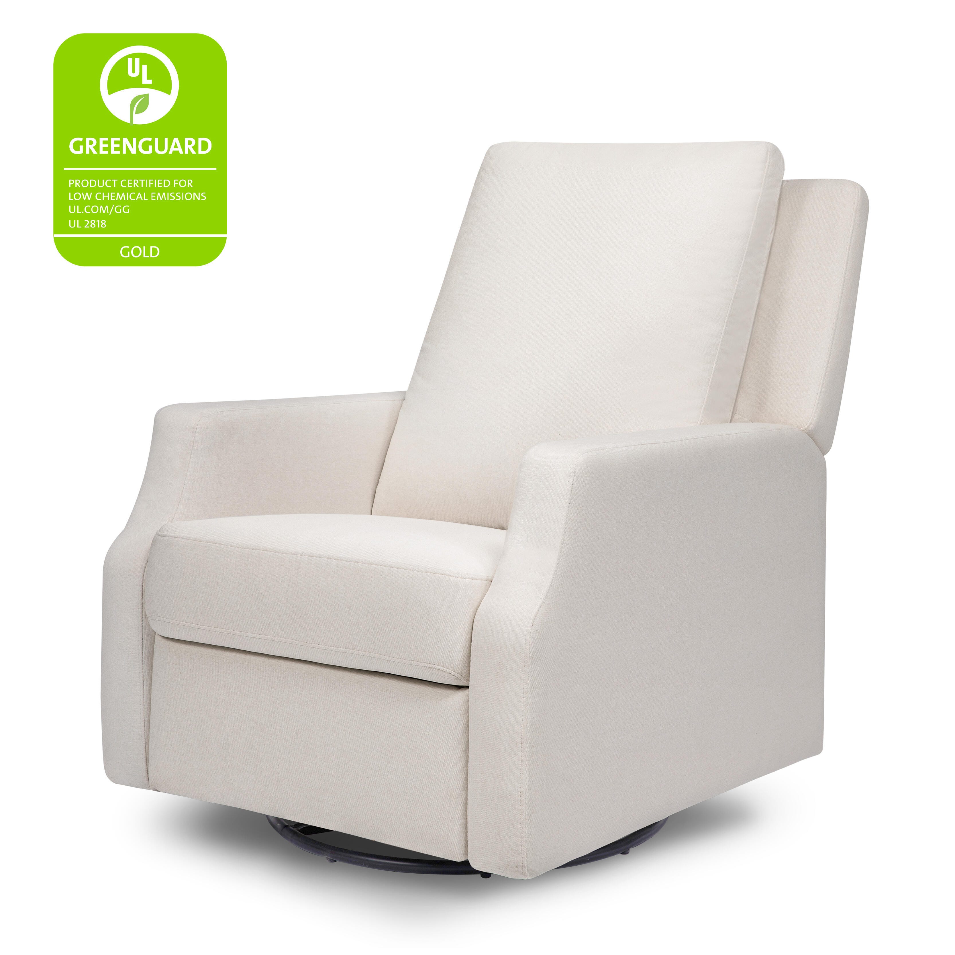 Namesake Crewe Recliner and Swivel Glider, Ivory, large