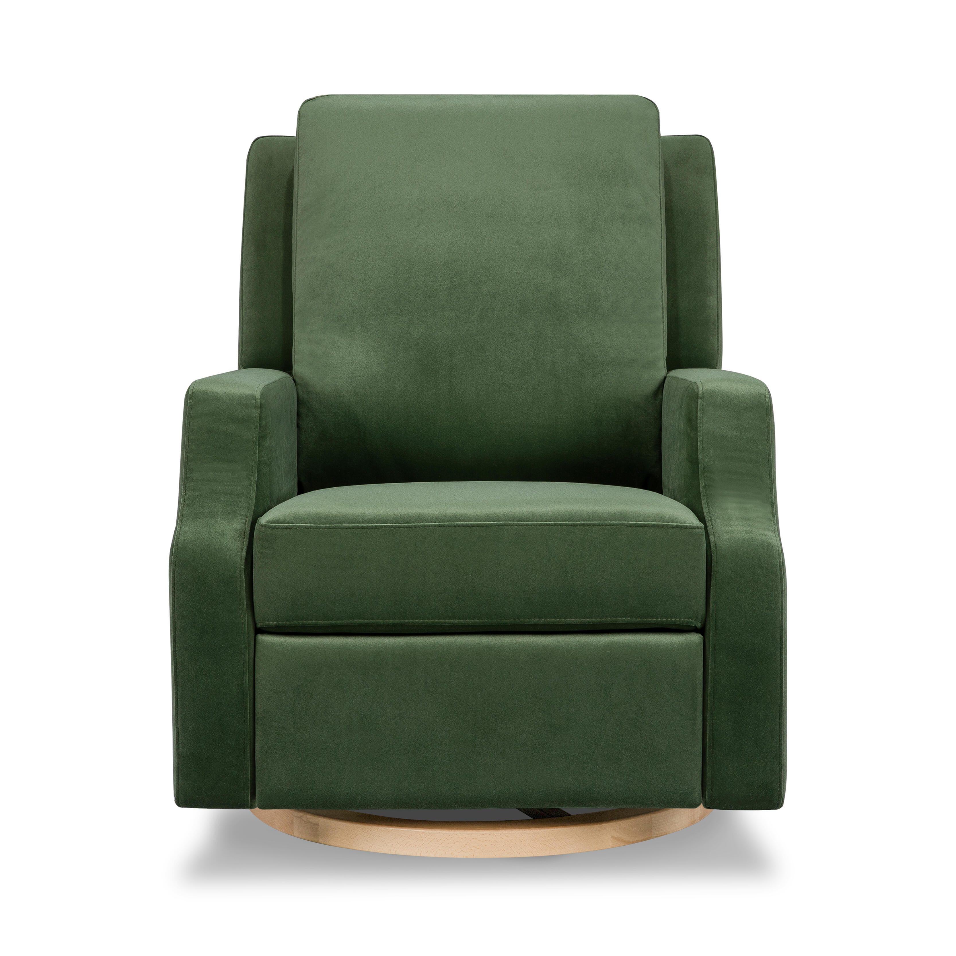 Namesake Crewe Recliner and Swivel Glider, Forest Green, large