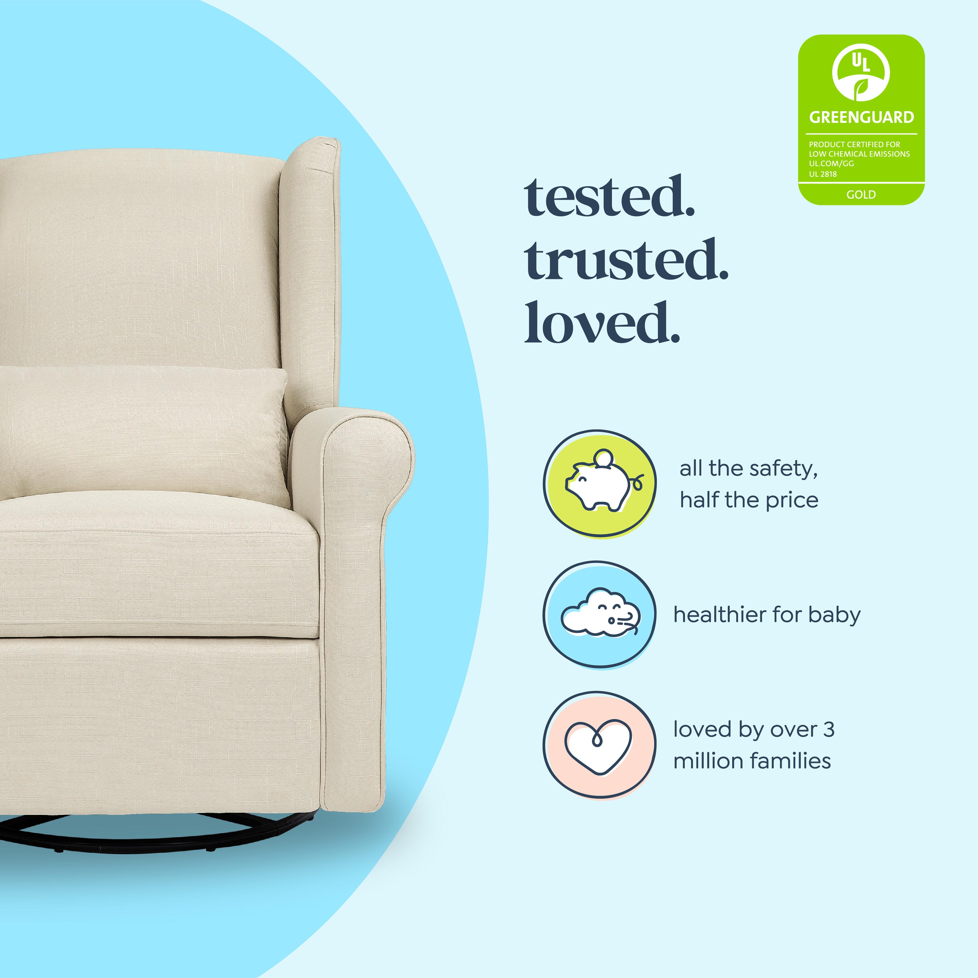 daVinci Hayden Recliner and Swivel Glider | Ashley