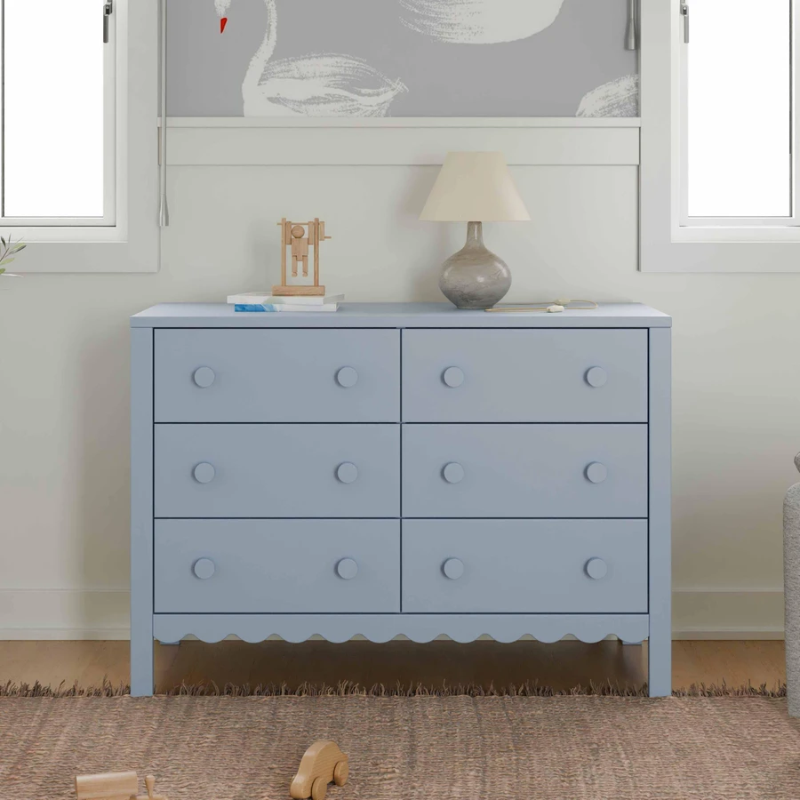 daVinci Sammy Scallop 6-Drawer Dresser | Ashley daVinci Sammy Scallop 6-Drawer Dresser | Ashley