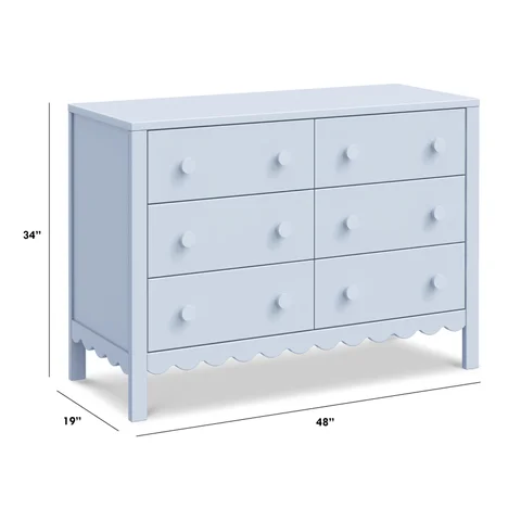daVinci Sammy Scallop 6-Drawer Dresser | Ashley daVinci Sammy Scallop 6-Drawer Dresser | Ashley