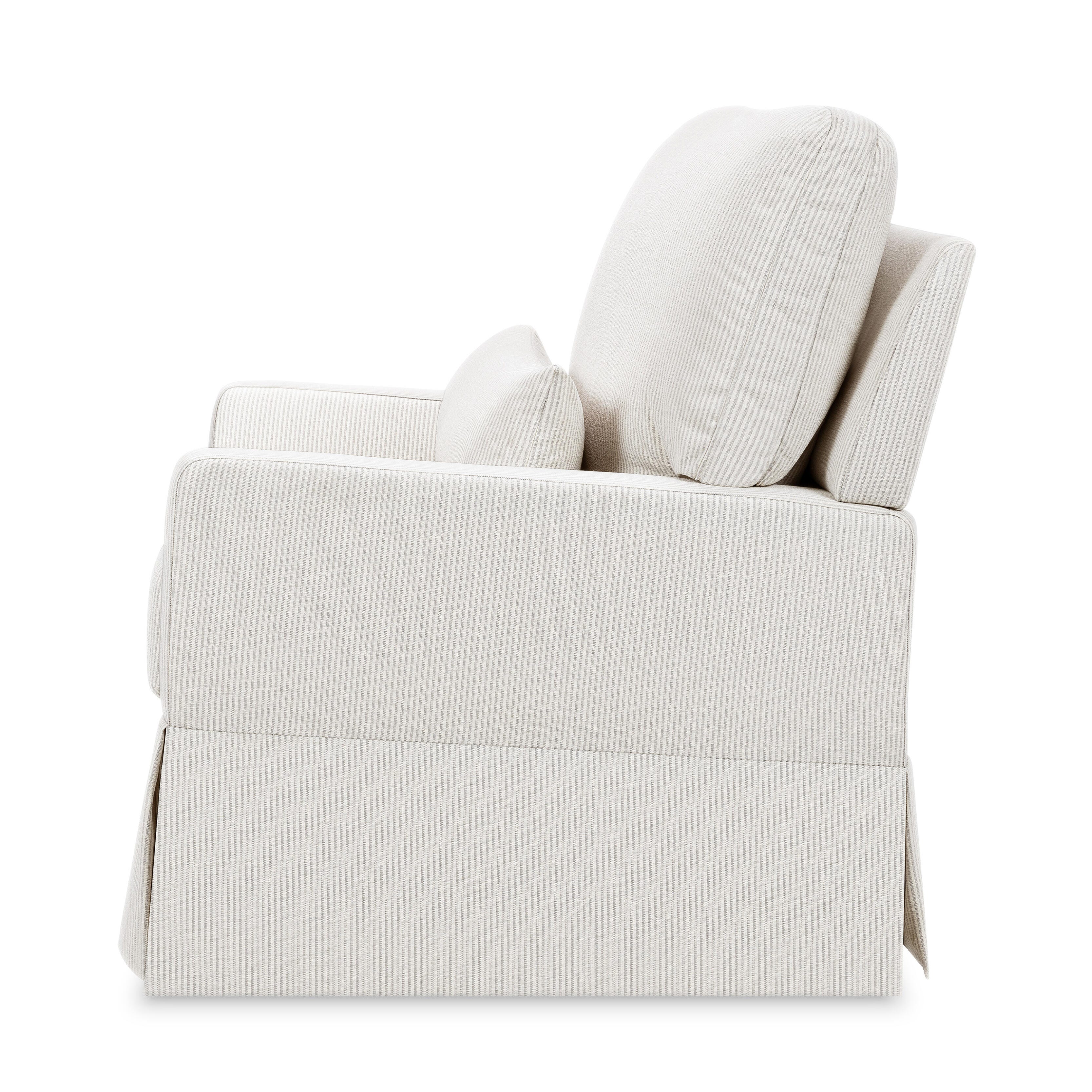 Namesake Crawford Pillowback Chair and a Half Comfort Swivel Glider, , large
