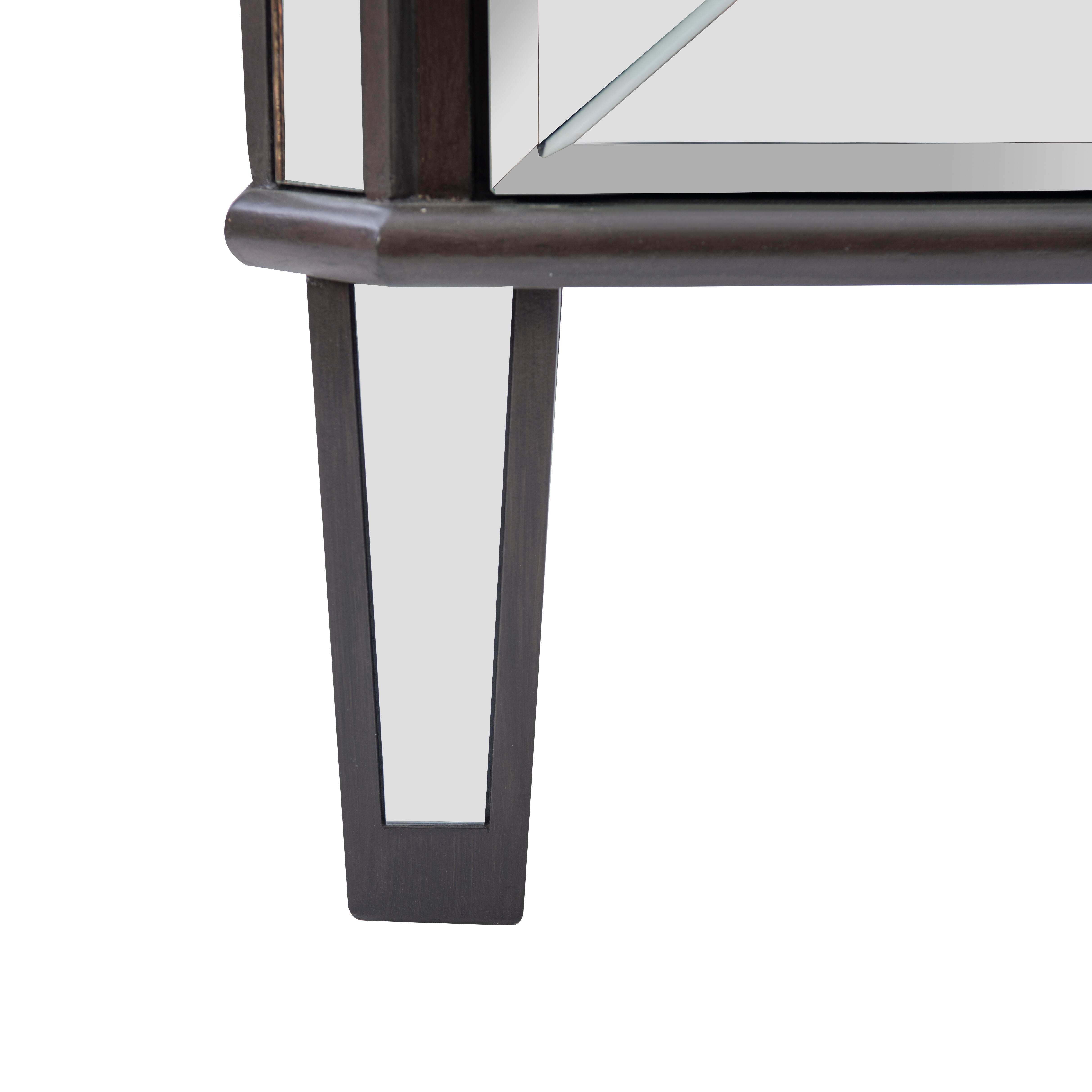 Linon Kara Jewelry 6 Drawer Armoire, , large