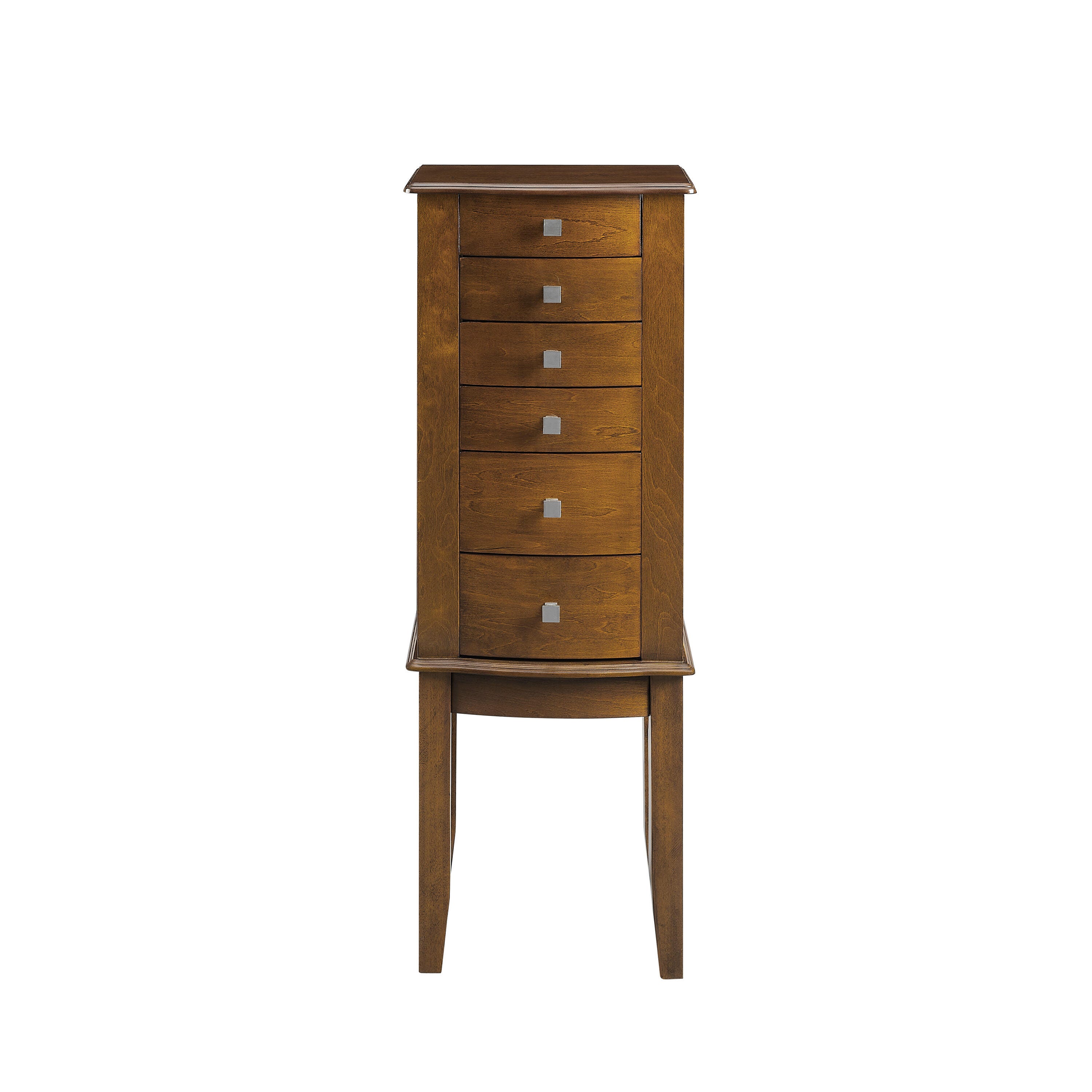 Linon Zaran Jewelry 5 Drawer Armoire, , large