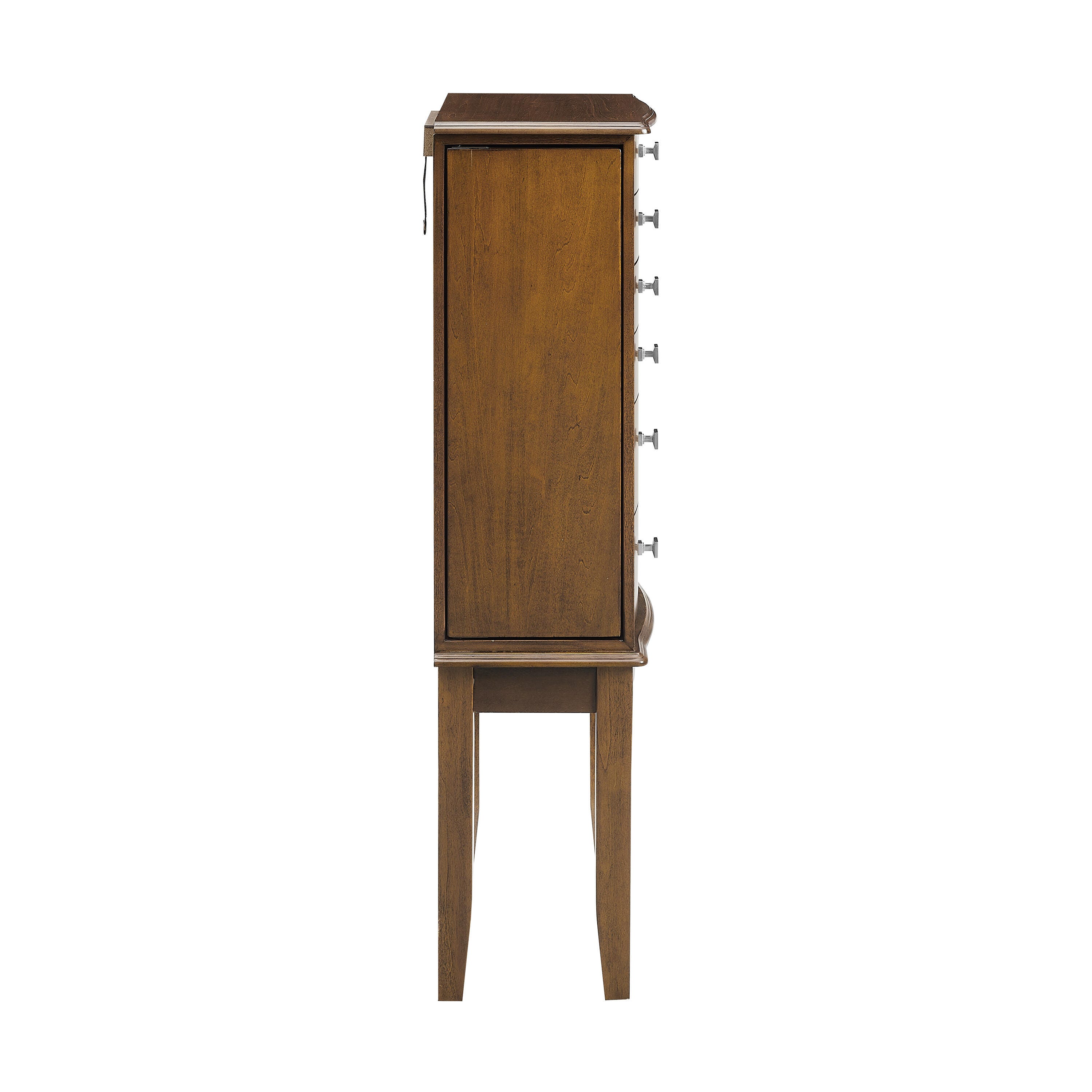 Linon Zaran Jewelry 5 Drawer Armoire, , large