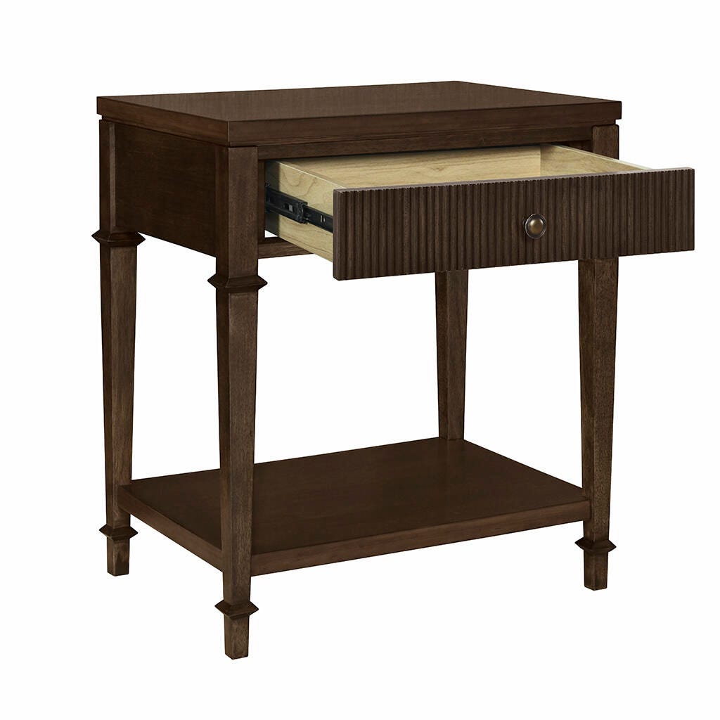 Martha Stewart 22" 1 Drawer Coffee Nightstand, , large