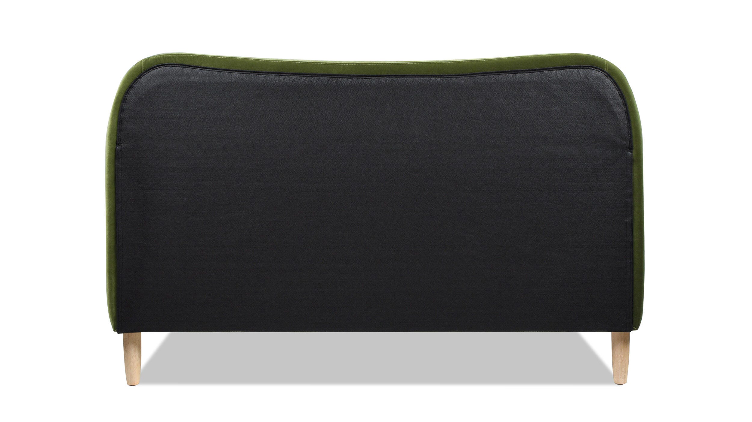 Jennifer Taylor Home Roman Queen Upholstered Platform Bed, Olive Green, large