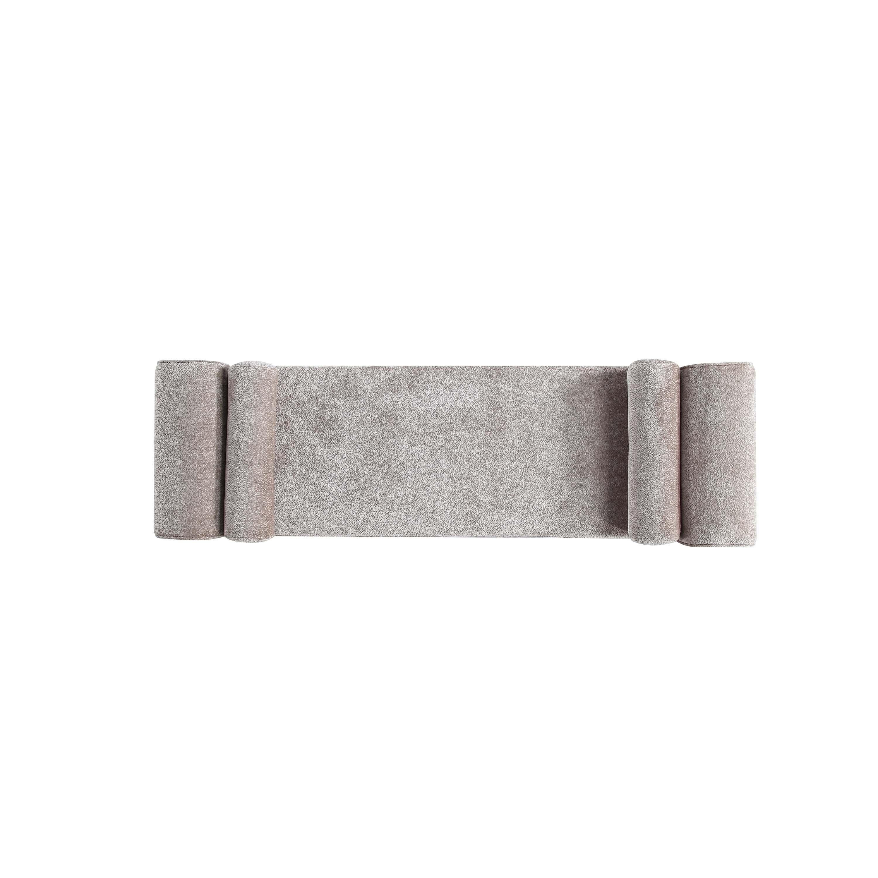 Manhattan Comfort Concord Bench, Dove, large
