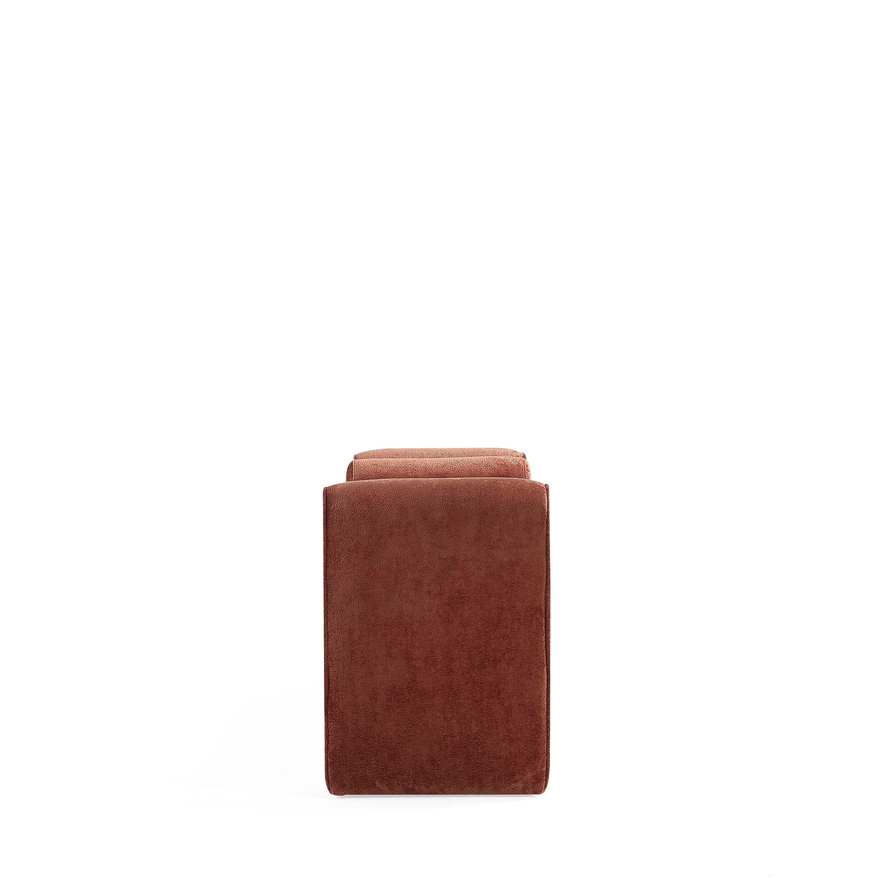 Manhattan Comfort Concord Bench, Terracotta, large