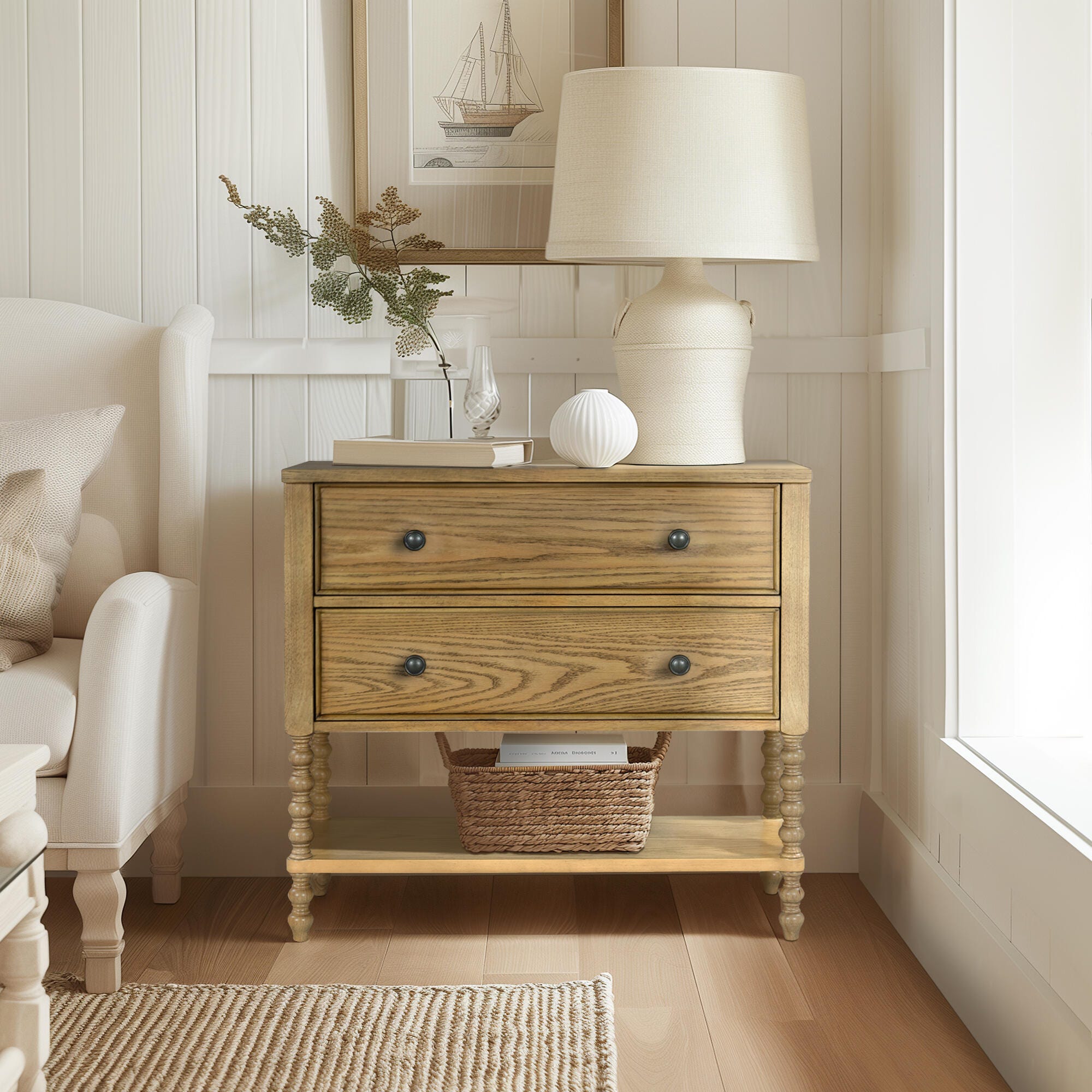 Madison Park Signature 2 Drawer Accent Chest, , large
