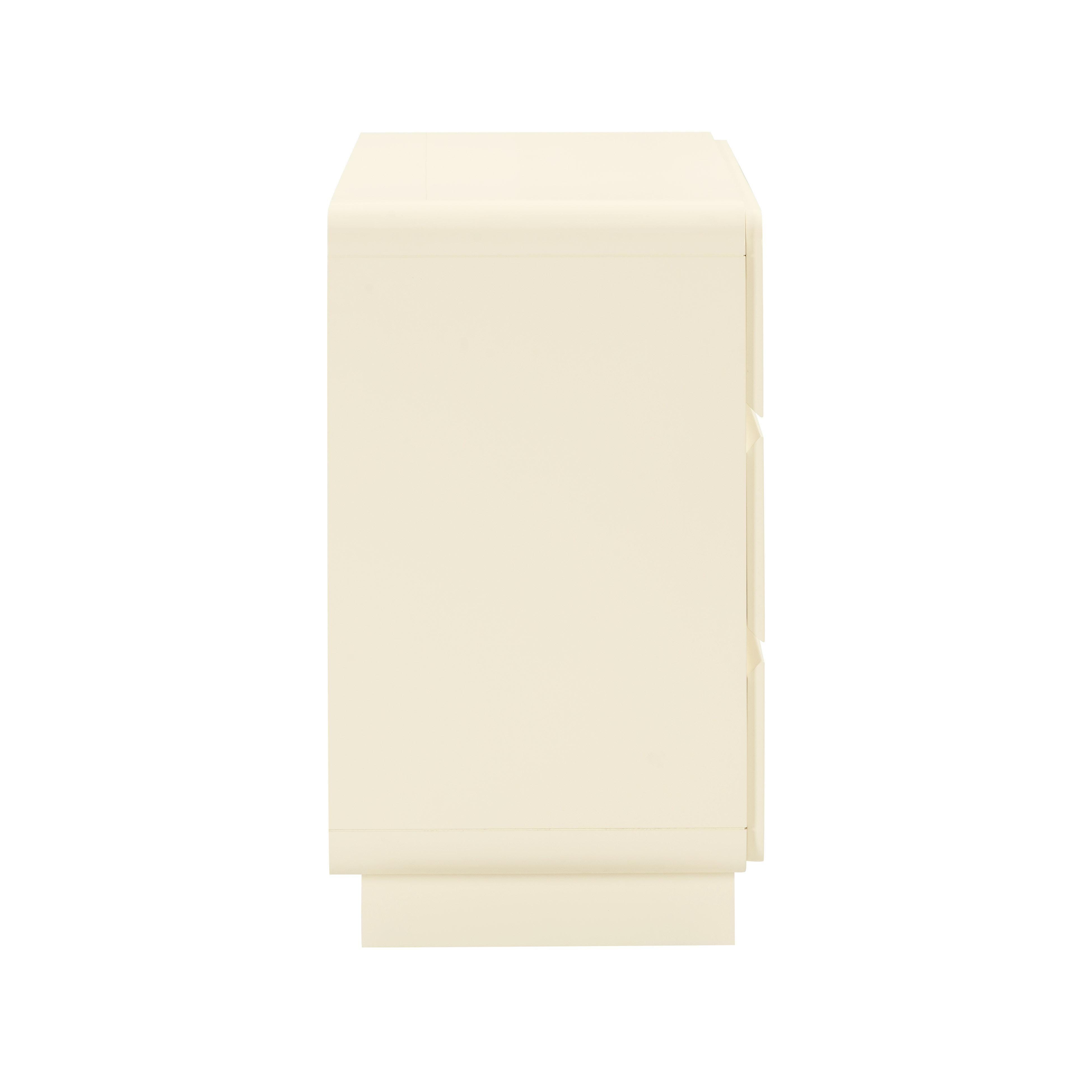 TOV Funriture Sagura 56" 6 Drawer Dresser, Cream, large