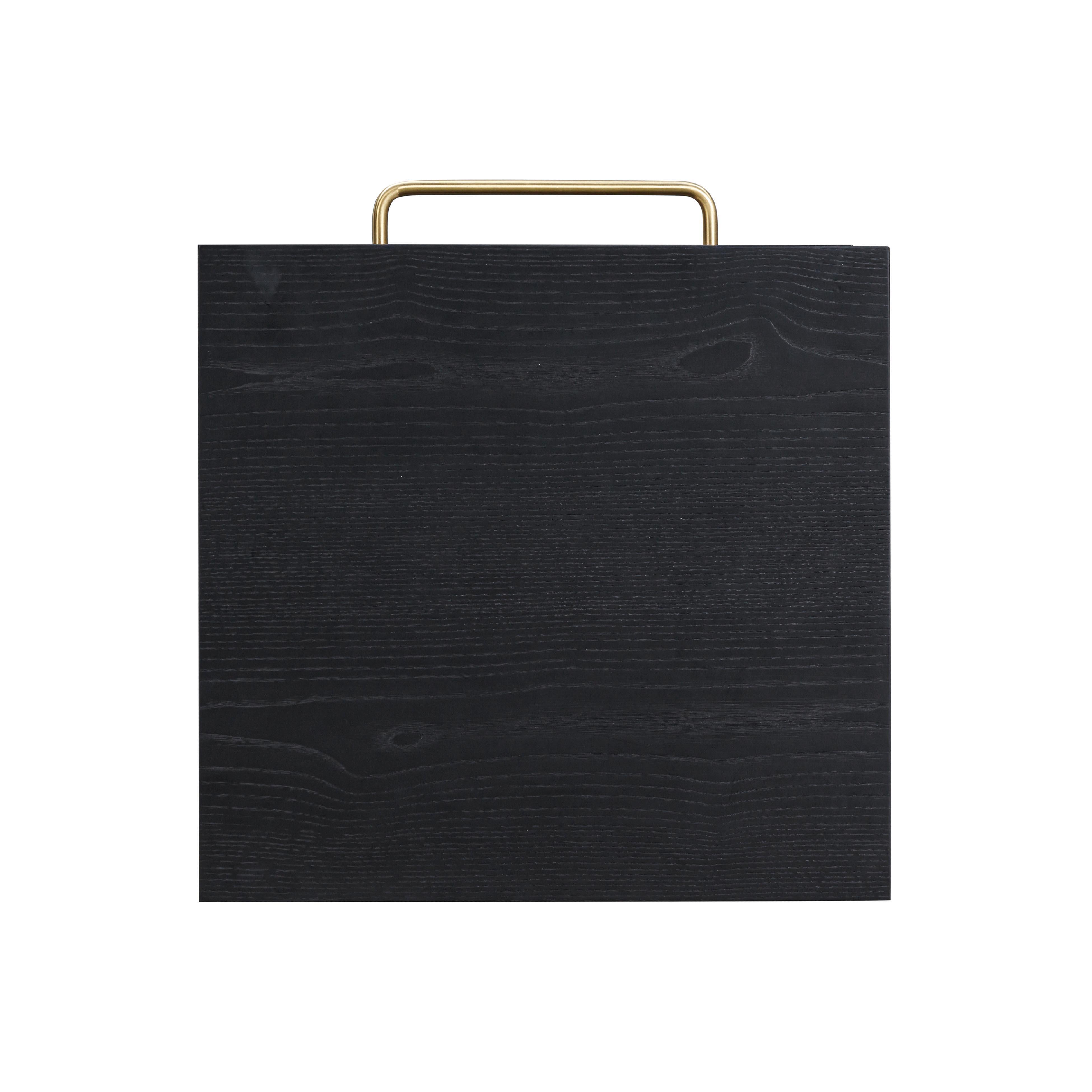 Tov Furniture Marlow 18" Nightstand, Black, large