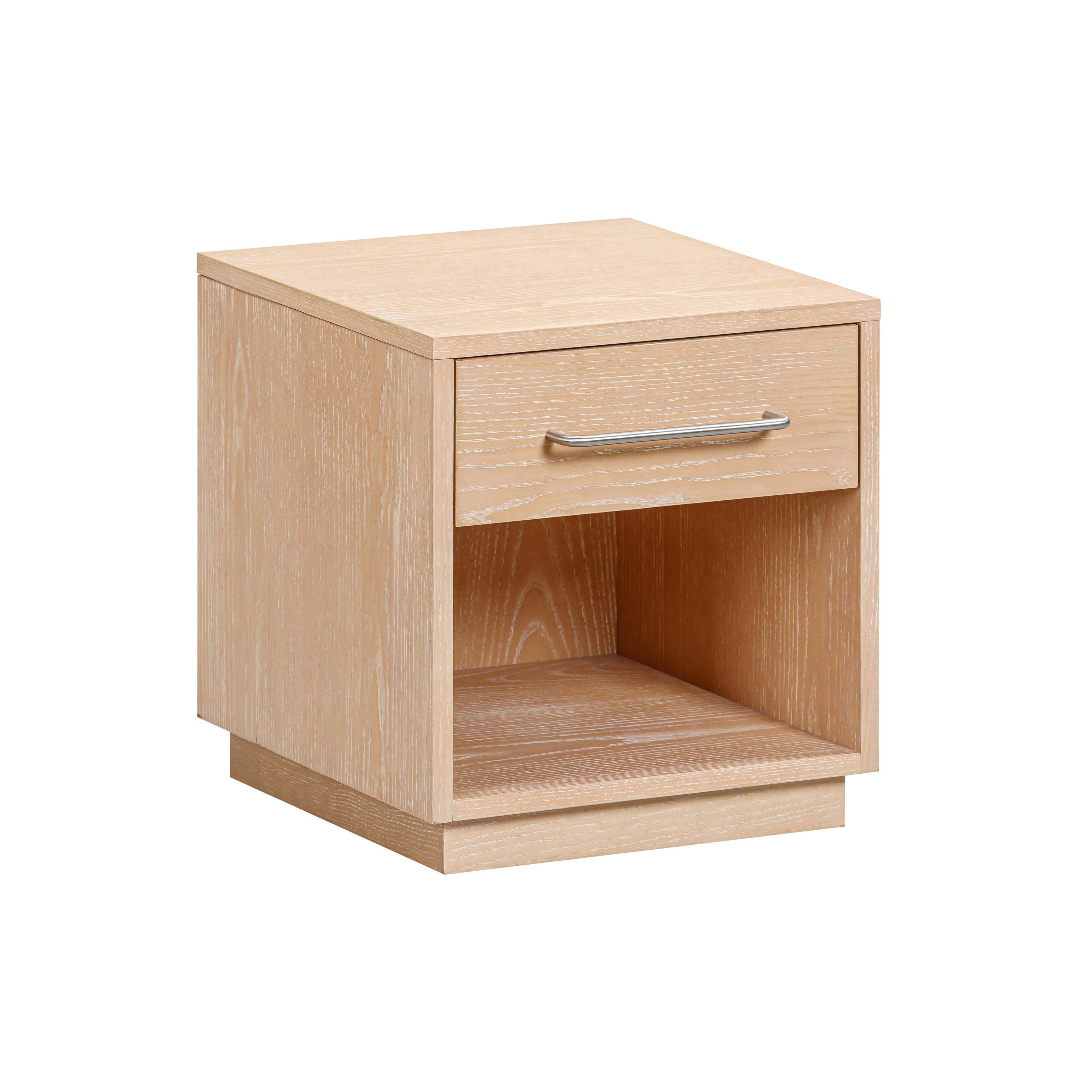 Tov Furniture Marlow 18" Nightstand, Natural, large