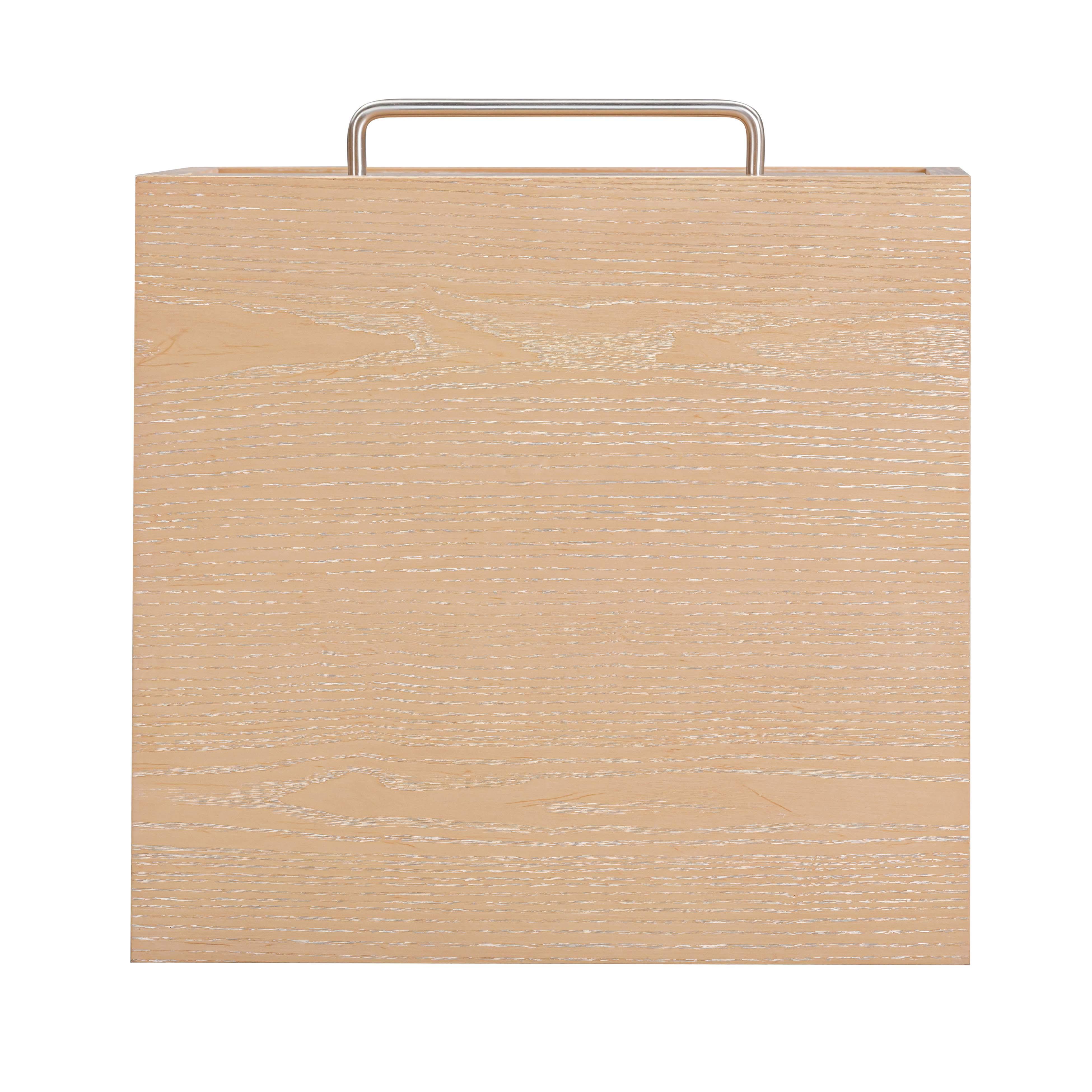 Tov Furniture Marlow 18" Nightstand, Natural, large