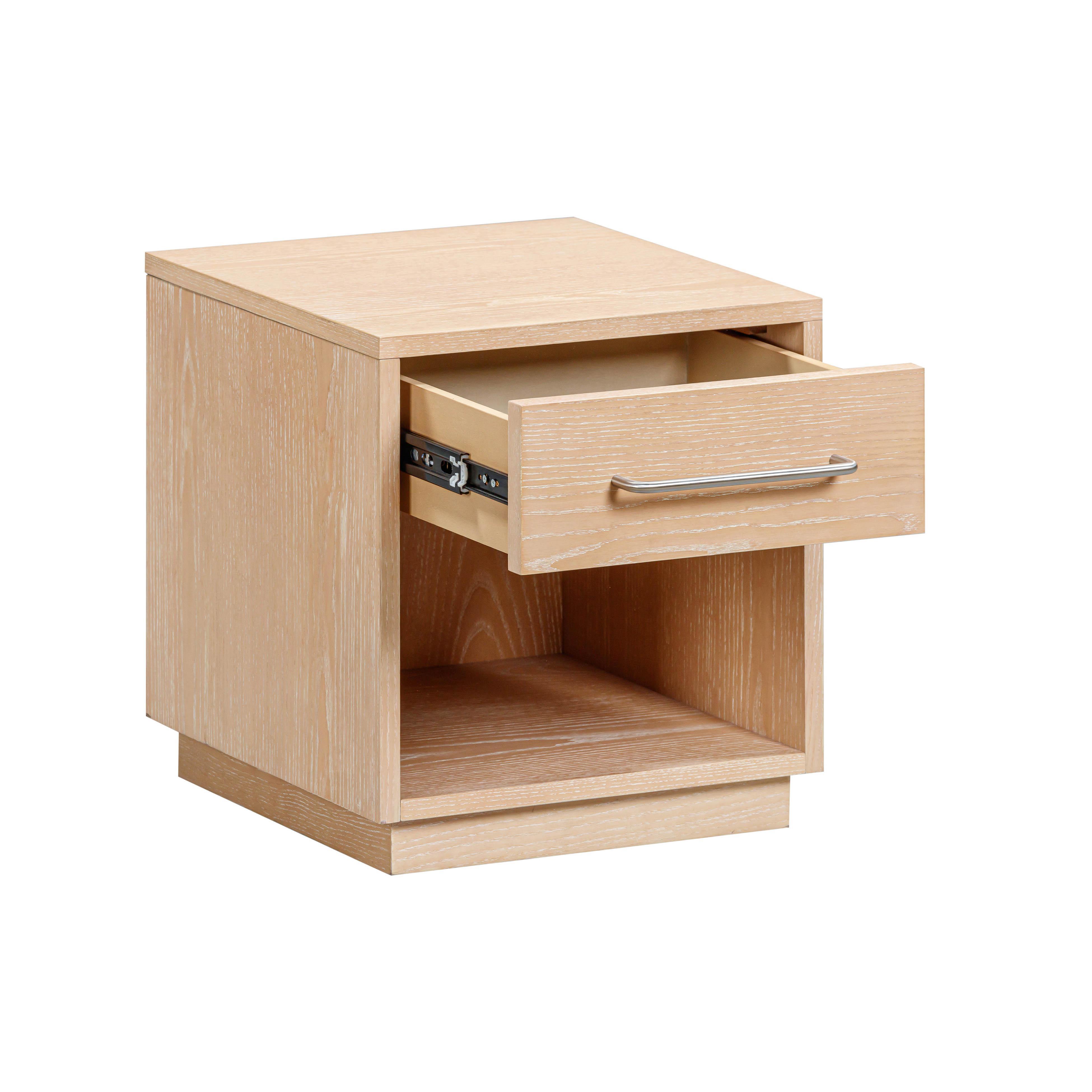 Tov Furniture Marlow 18" Nightstand, Natural, large