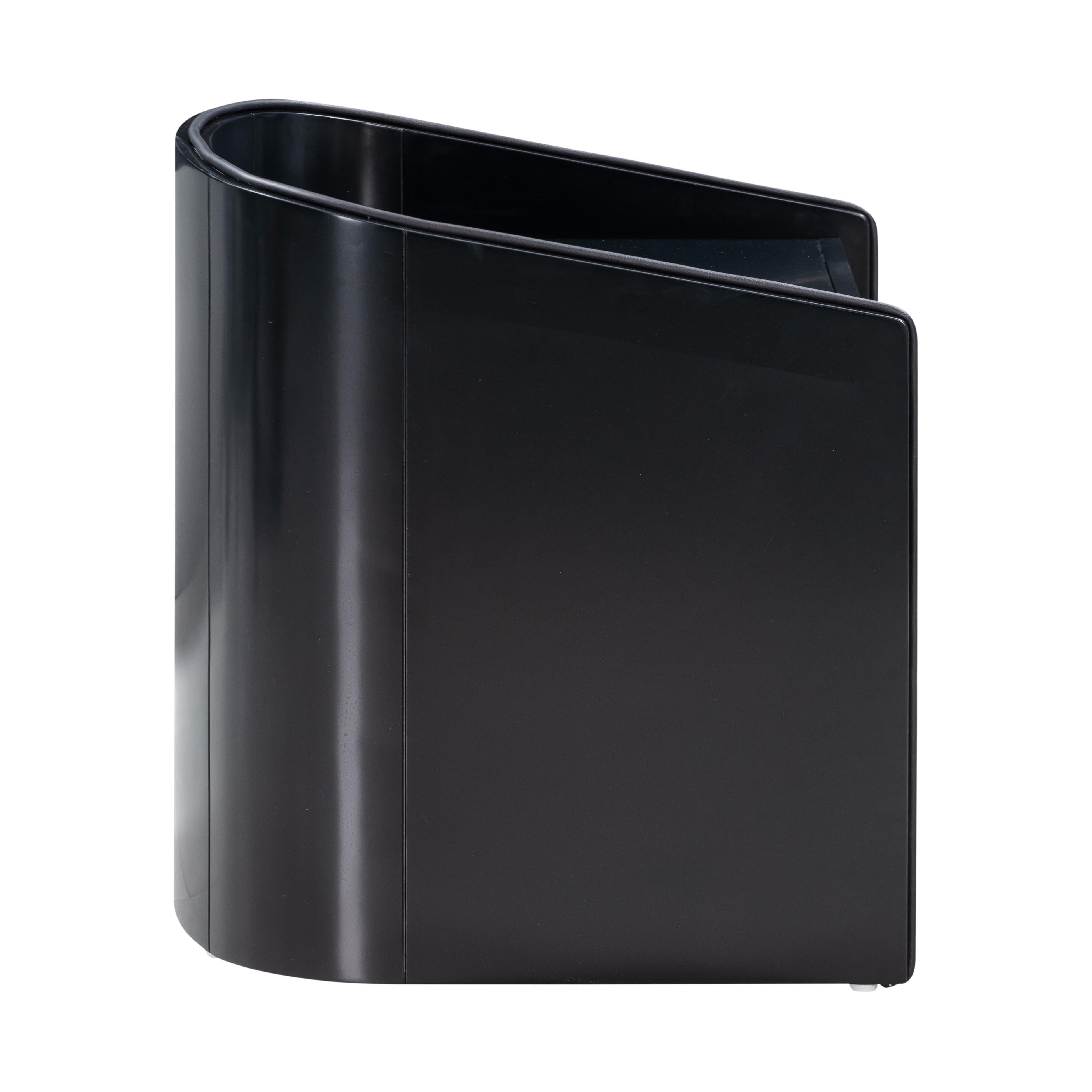 Tov Funriture Collins 22" Nightstand, Black, large