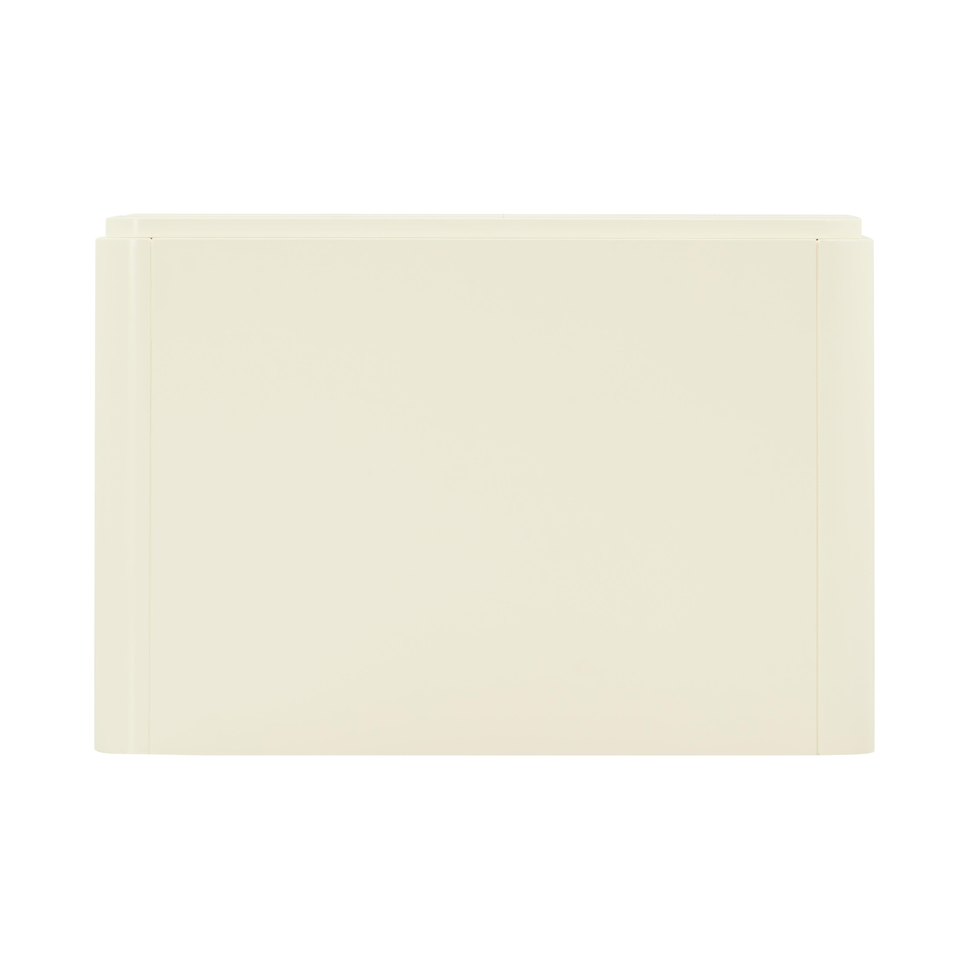 Tov Funriture Sagura 22" Nightstand, Cream, large