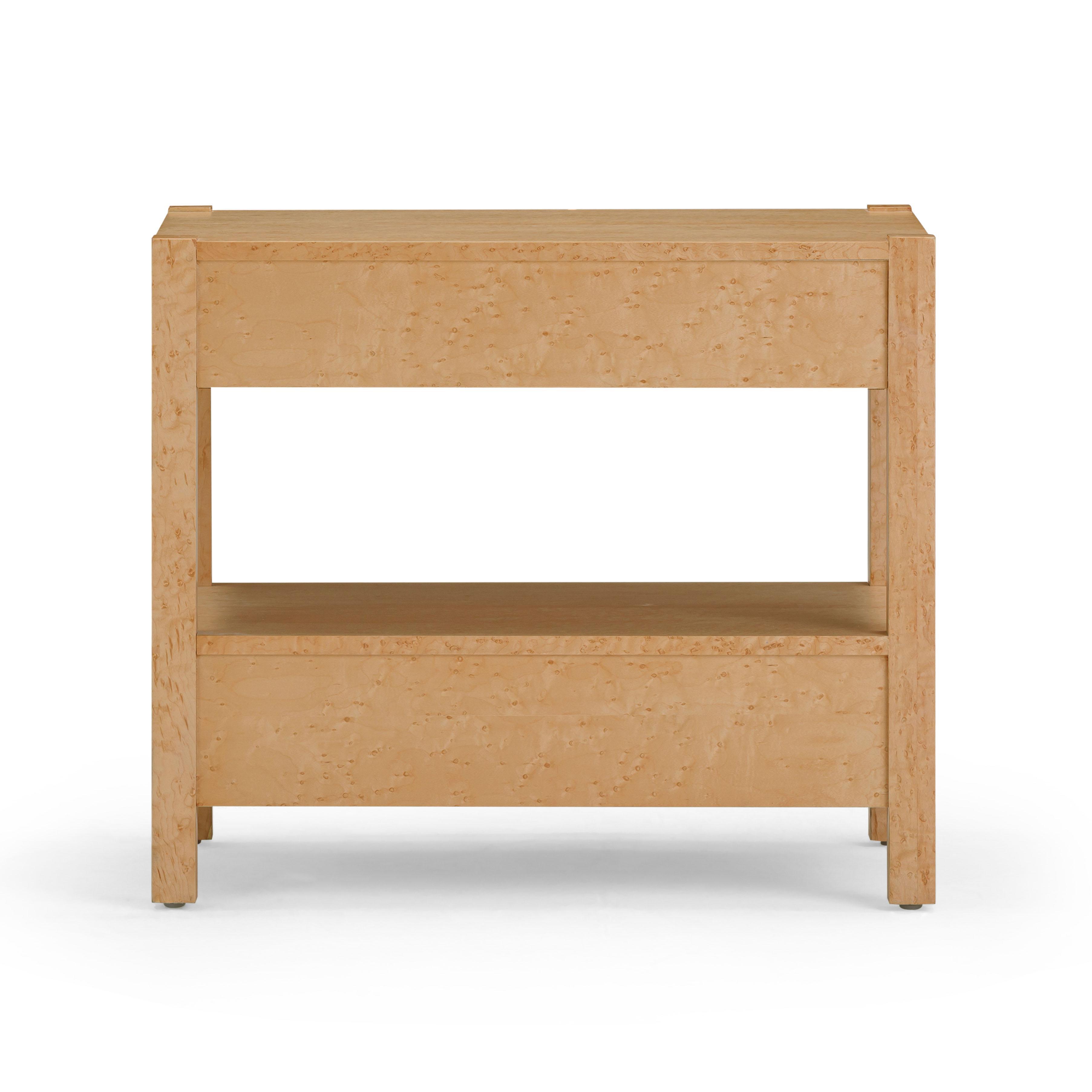 Tov Furniture Brandyss 22" 2 Drawer Nightstand, , large