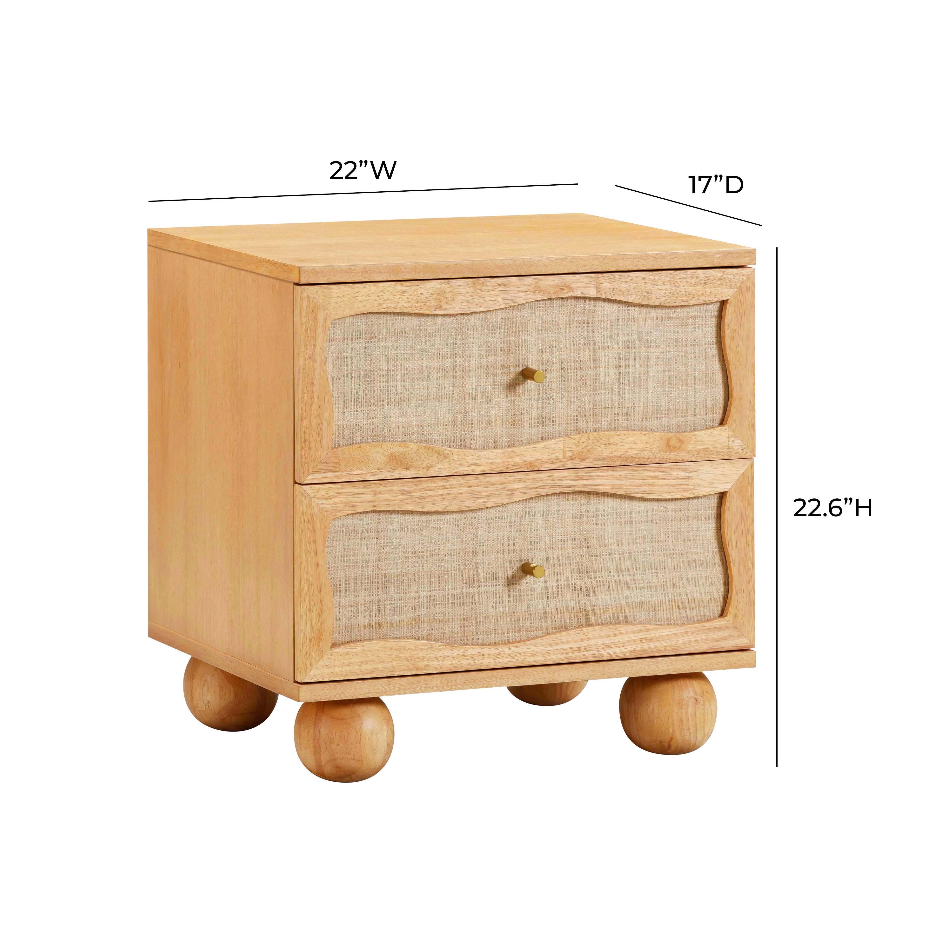 Tov Furniture Grappa 23" Nightstand, , large