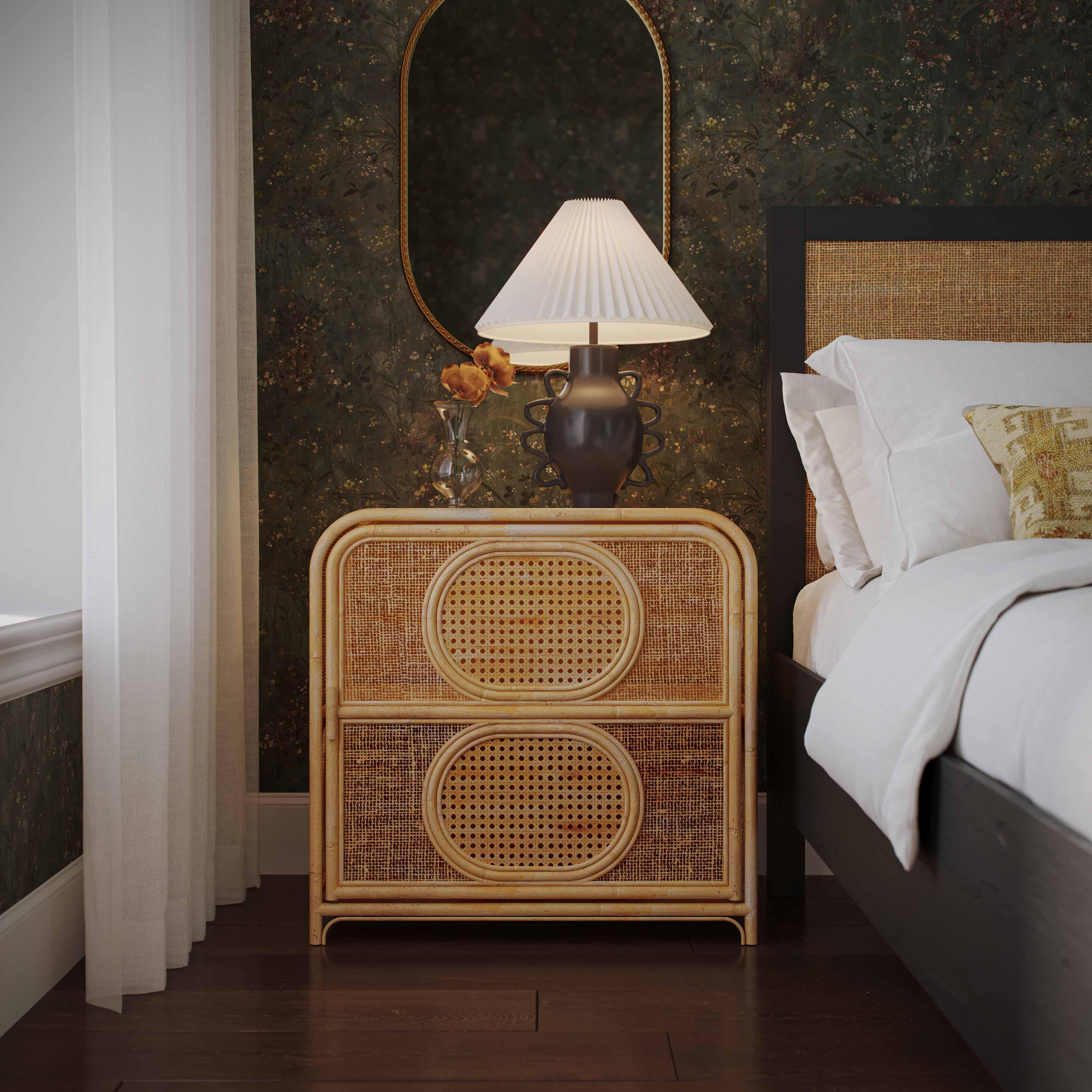 Tov Furniture Tina 26" Nightstand, , rollover