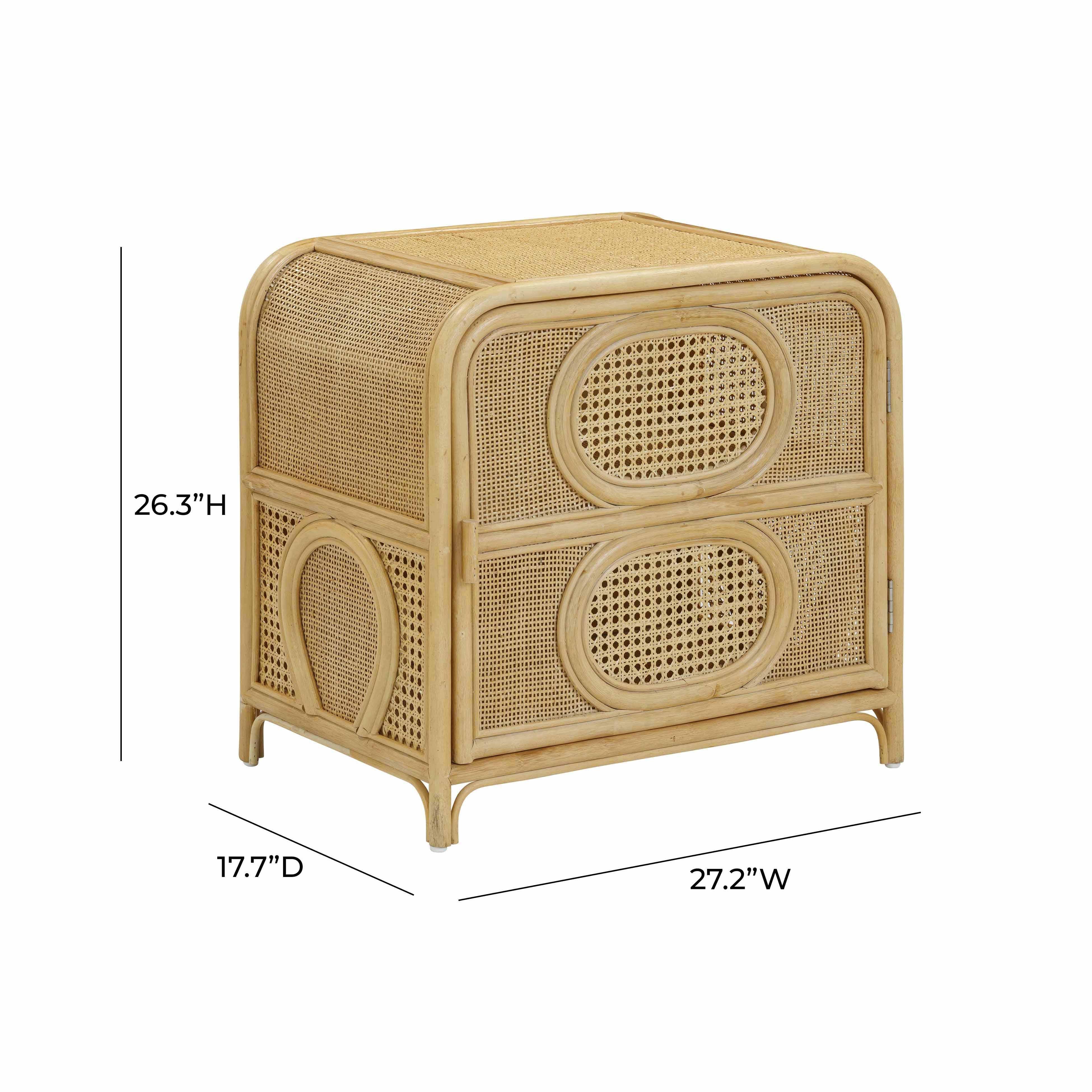Tov Furniture Tina 26" Nightstand, , large