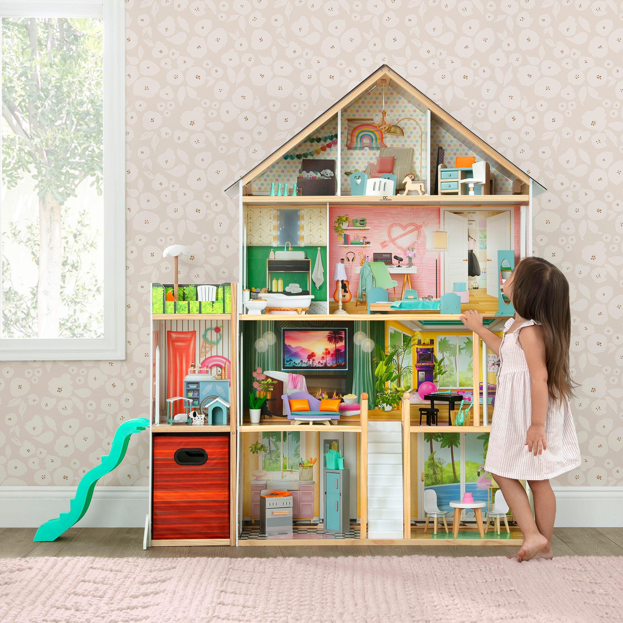 Delta Children Deluxe Maui Island Dollhouse | Ashley