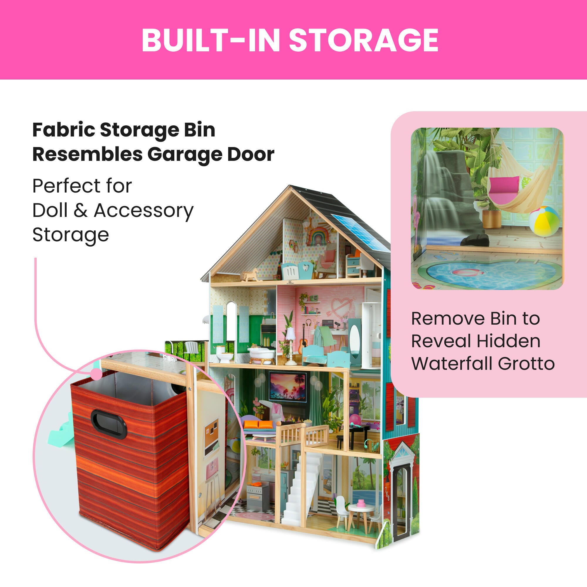 Delta Children Deluxe Maui Island Dollhouse, , large