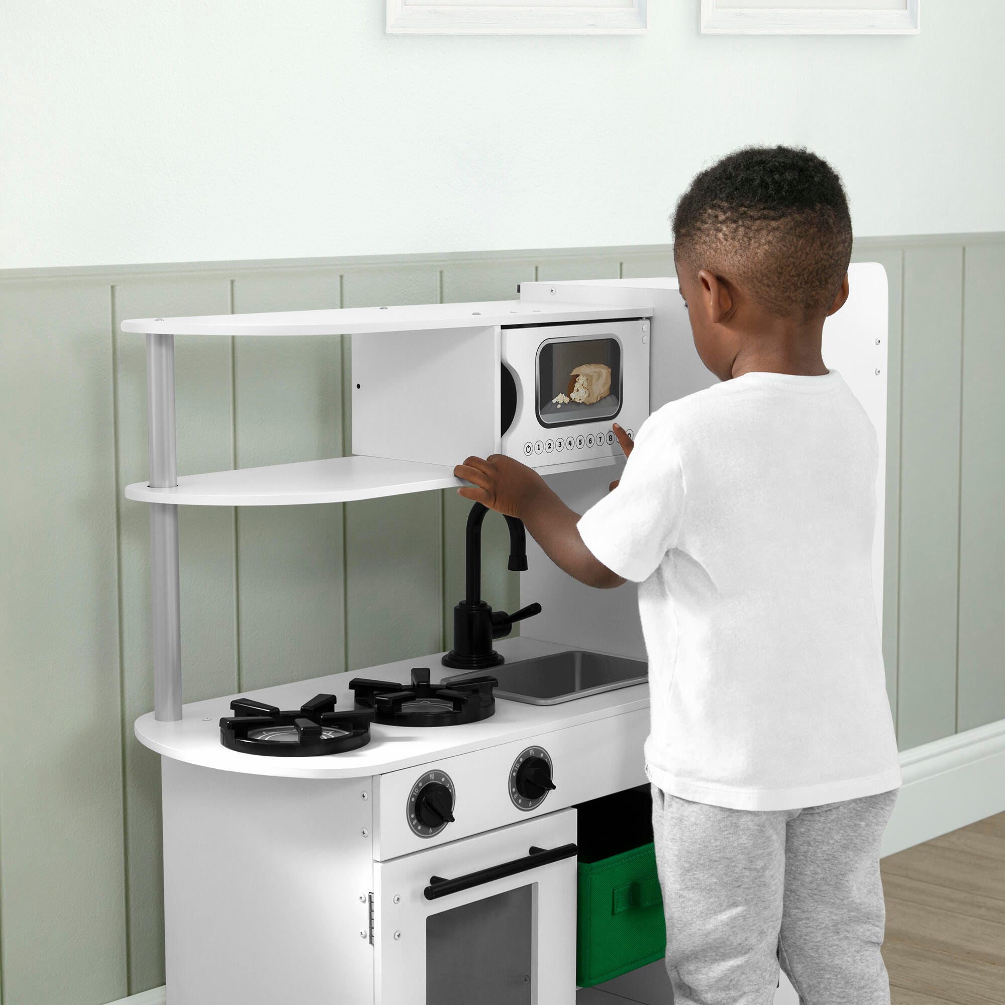 Delta Children Deluxe Modern Kitchen Playset, , large