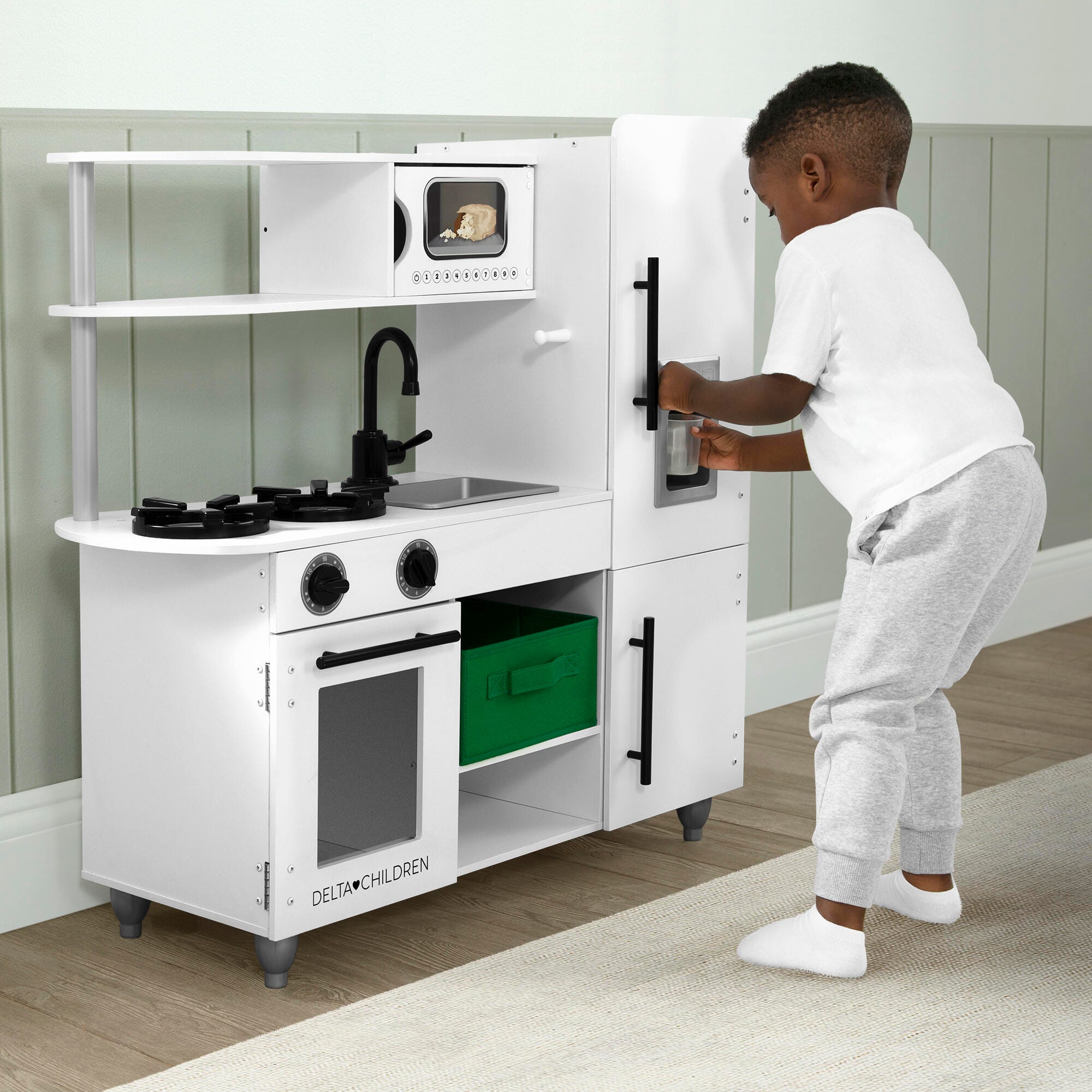 Delta Children Deluxe Modern Kitchen Playset, , large