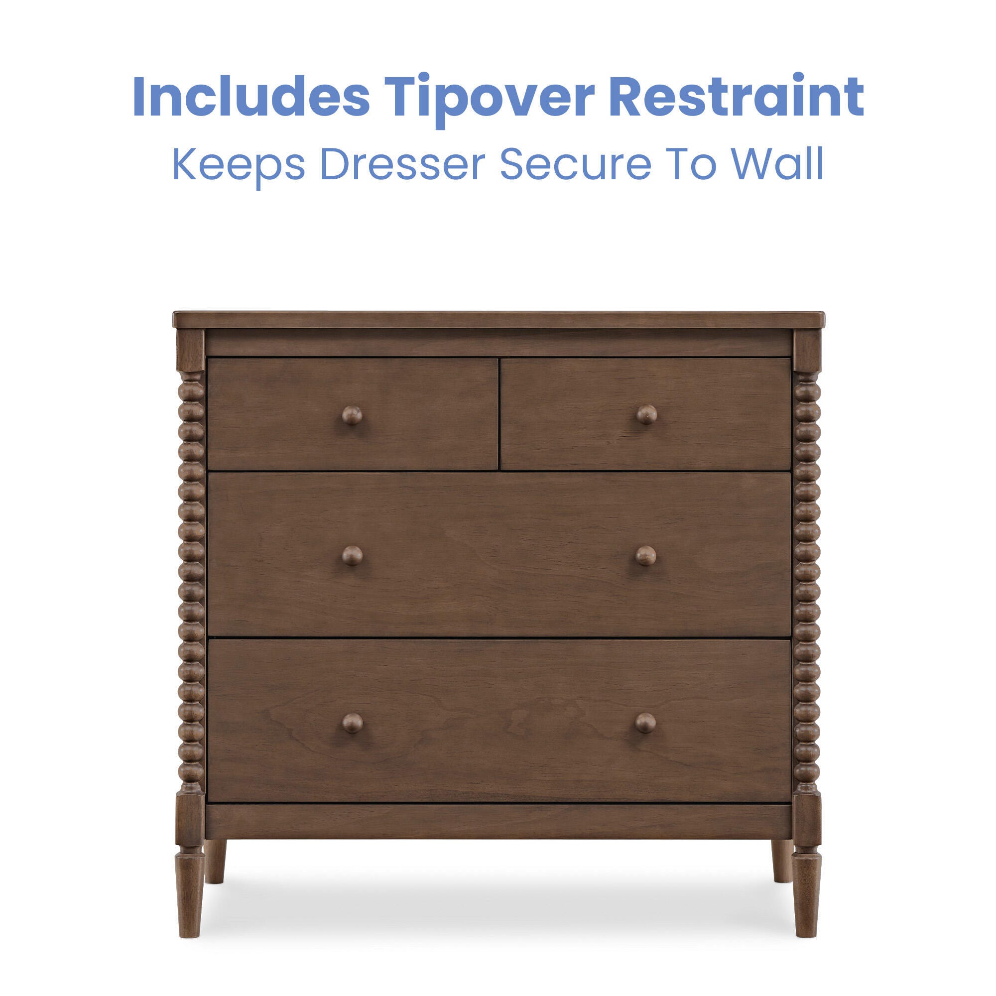 jacquard dress Frances Woven Rattan Tall 4 Drawer Dresser, Mint main image 0