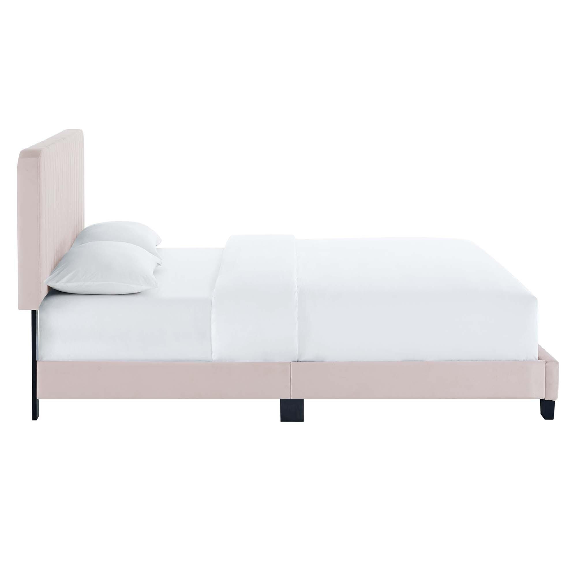 Modway Celine Twin Platform Bed, Pink, large