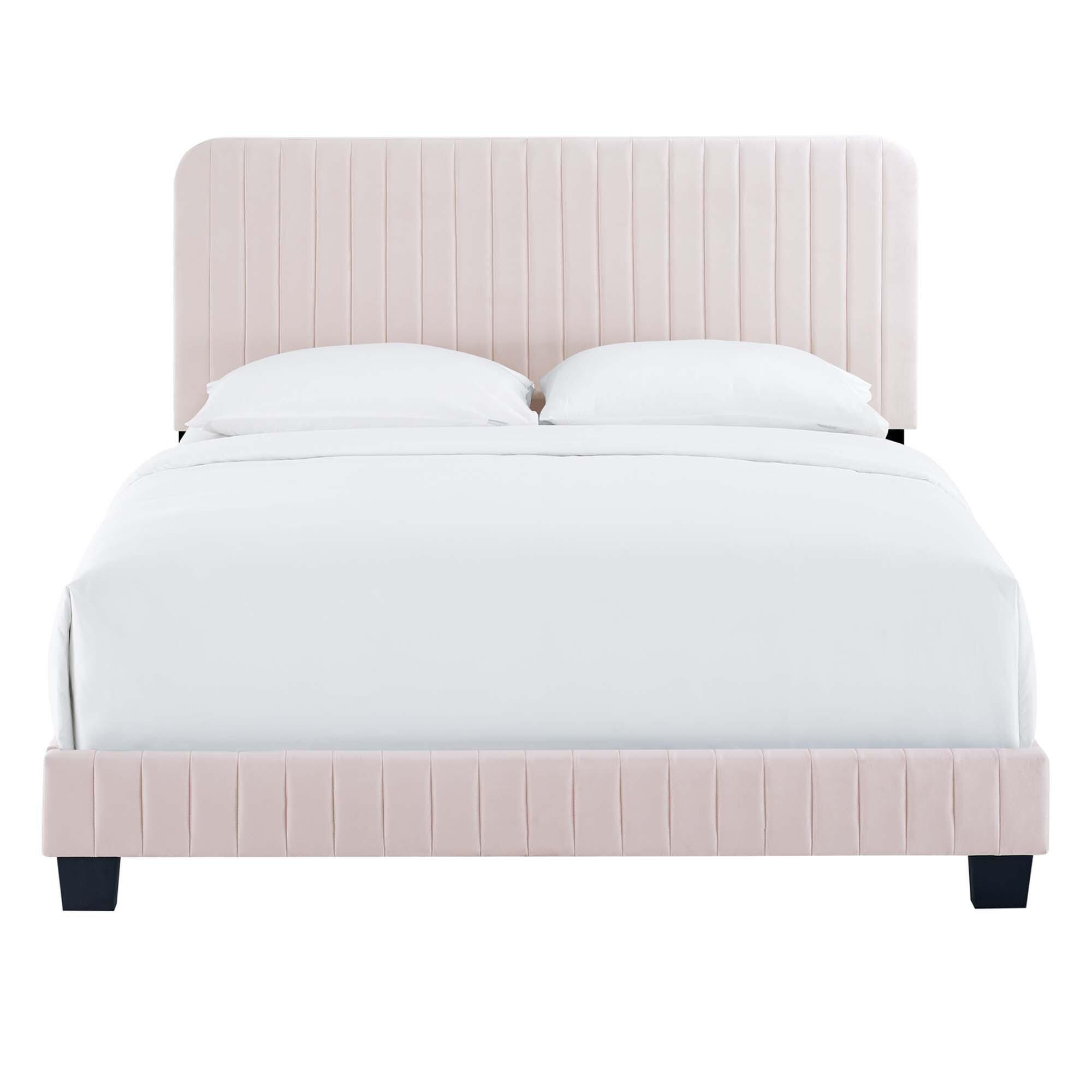 Modway Celine Twin Platform Bed, Pink, large
