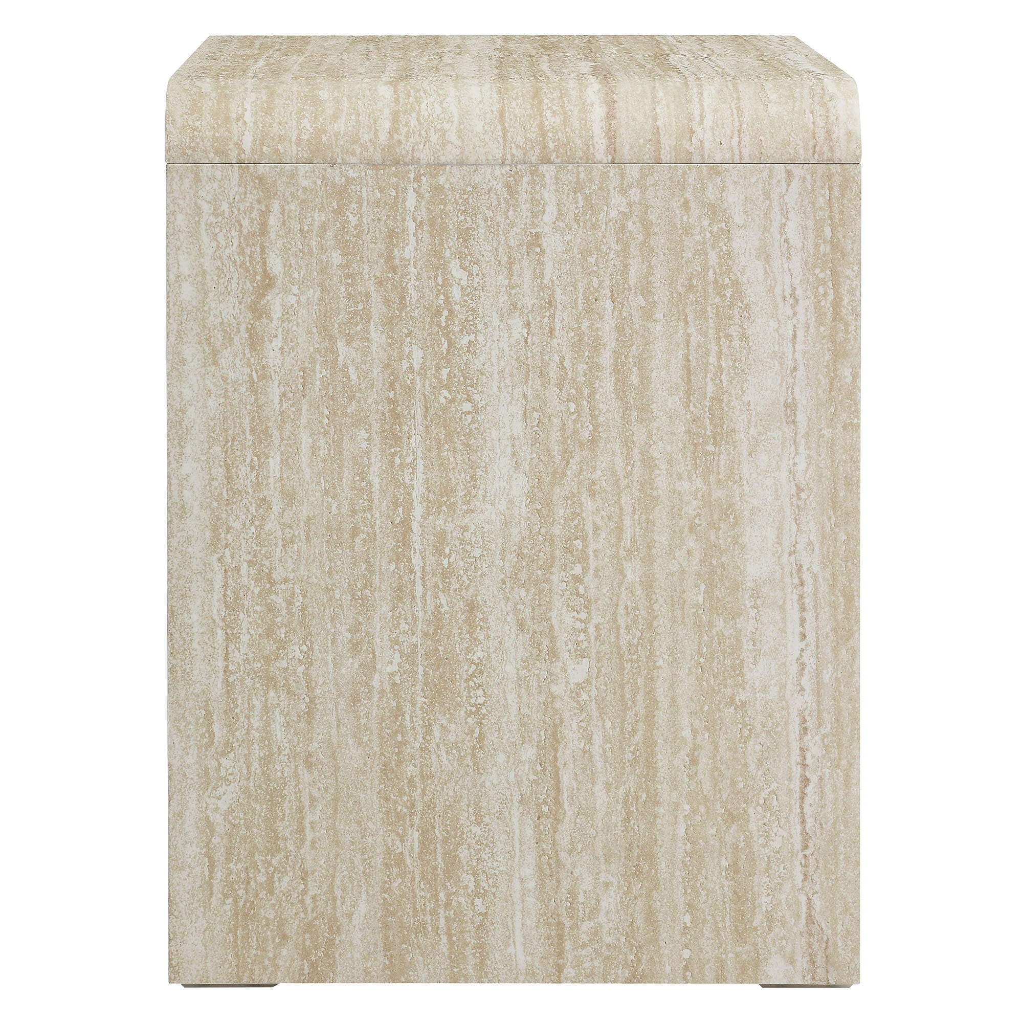 Modway Toscana 23" 1 Drawer Nightstand, Travertine, large