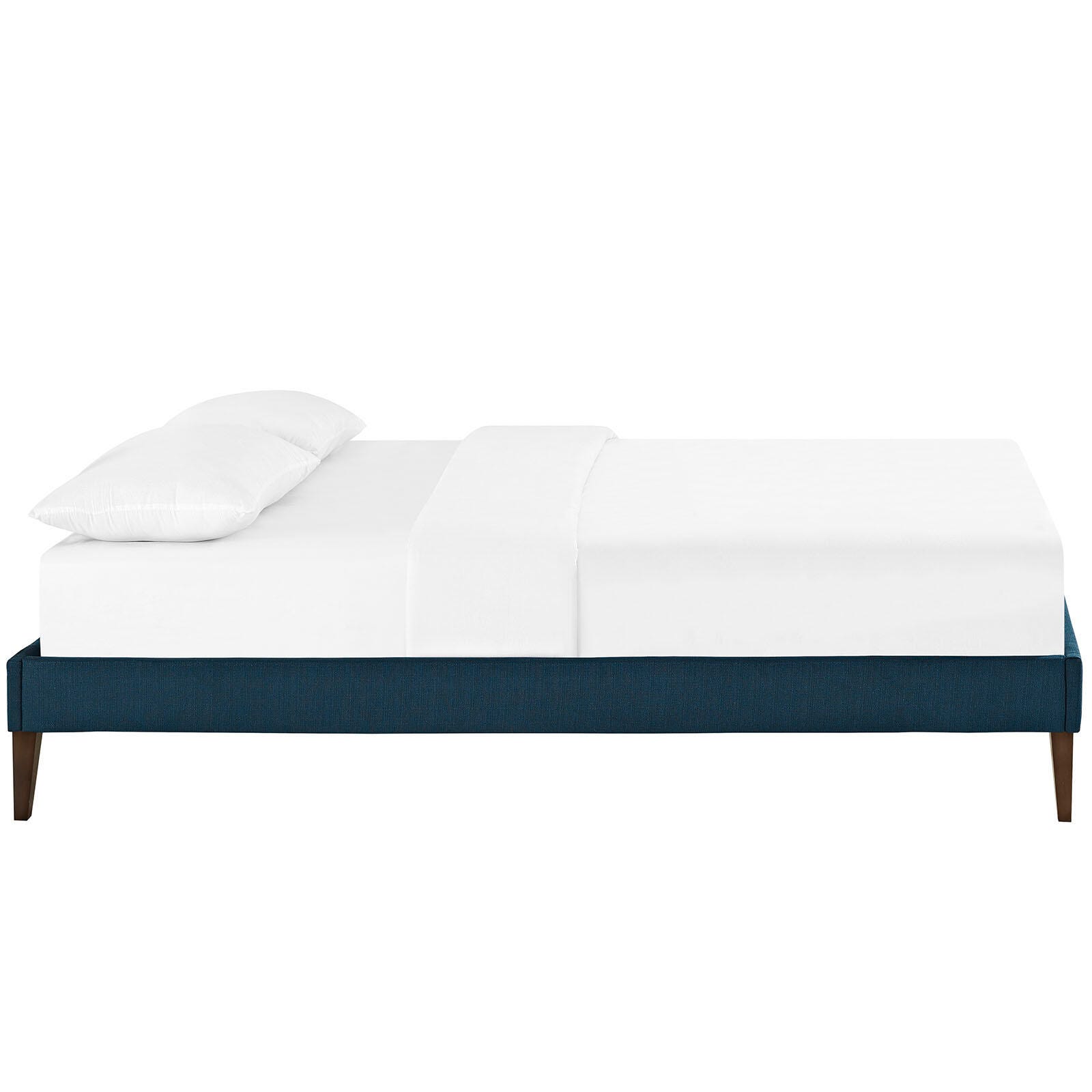 Modway Sharon Full Bed Frame With Squared Tapered Legs, Azure, large