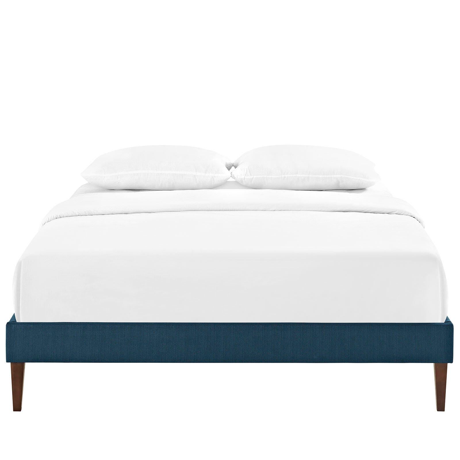 Modway Sharon Full Bed Frame With Squared Tapered Legs, Azure, large