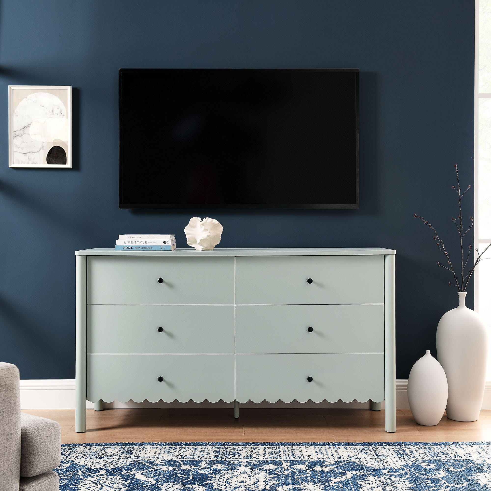 Modway Emmeline Scalloped 59