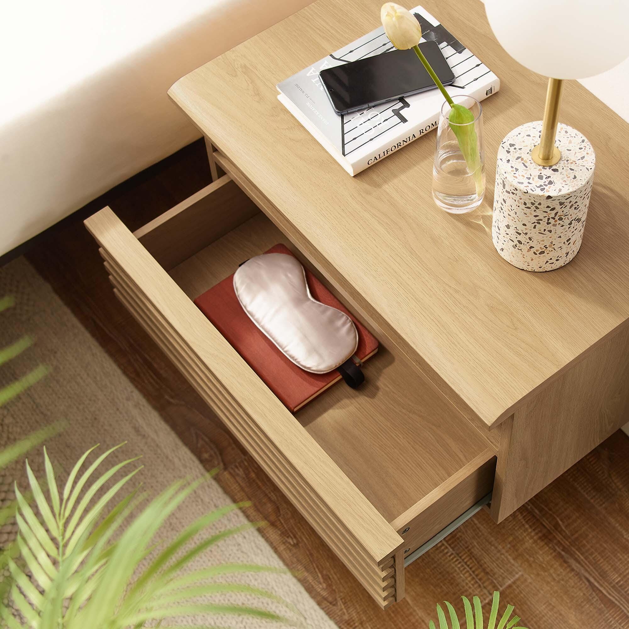 Modway Render 23" Wall Mount Nightstand, , large