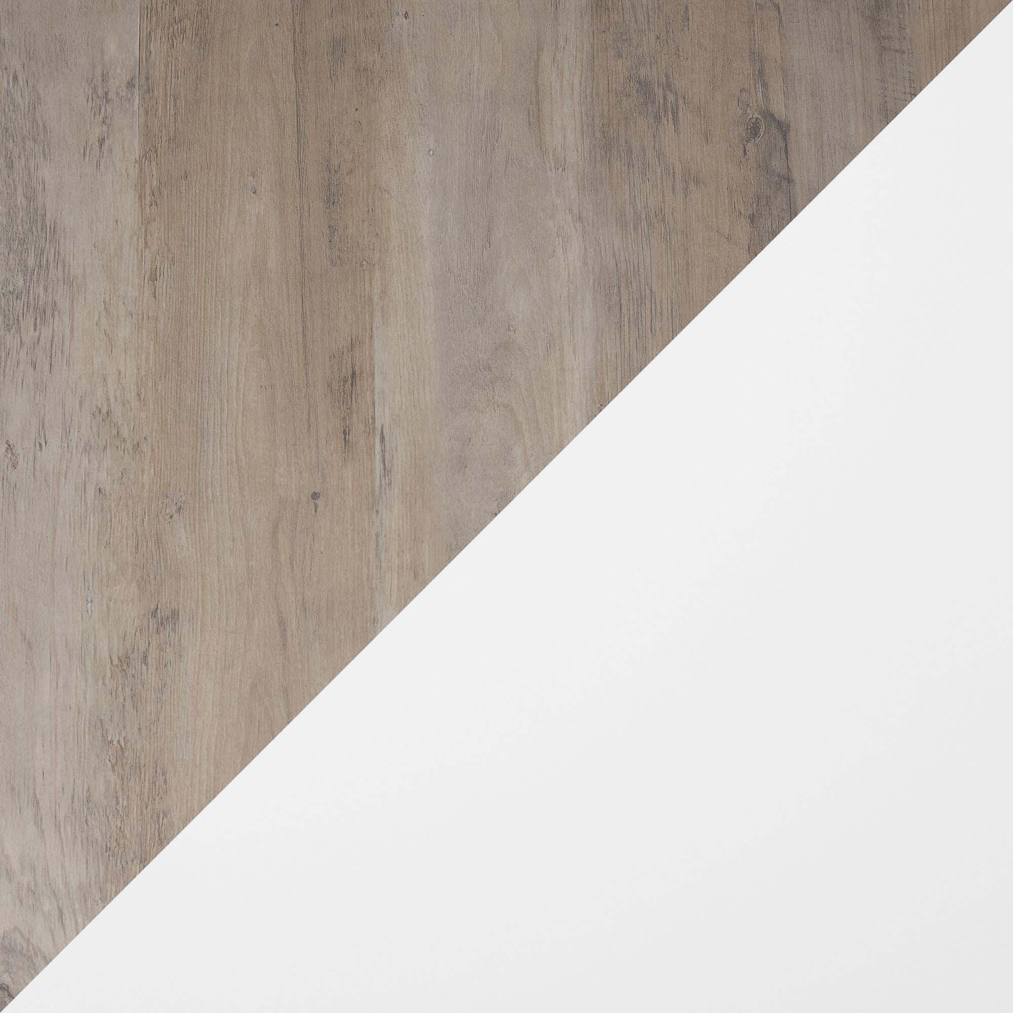 Swatch color White/Rustic Gray 