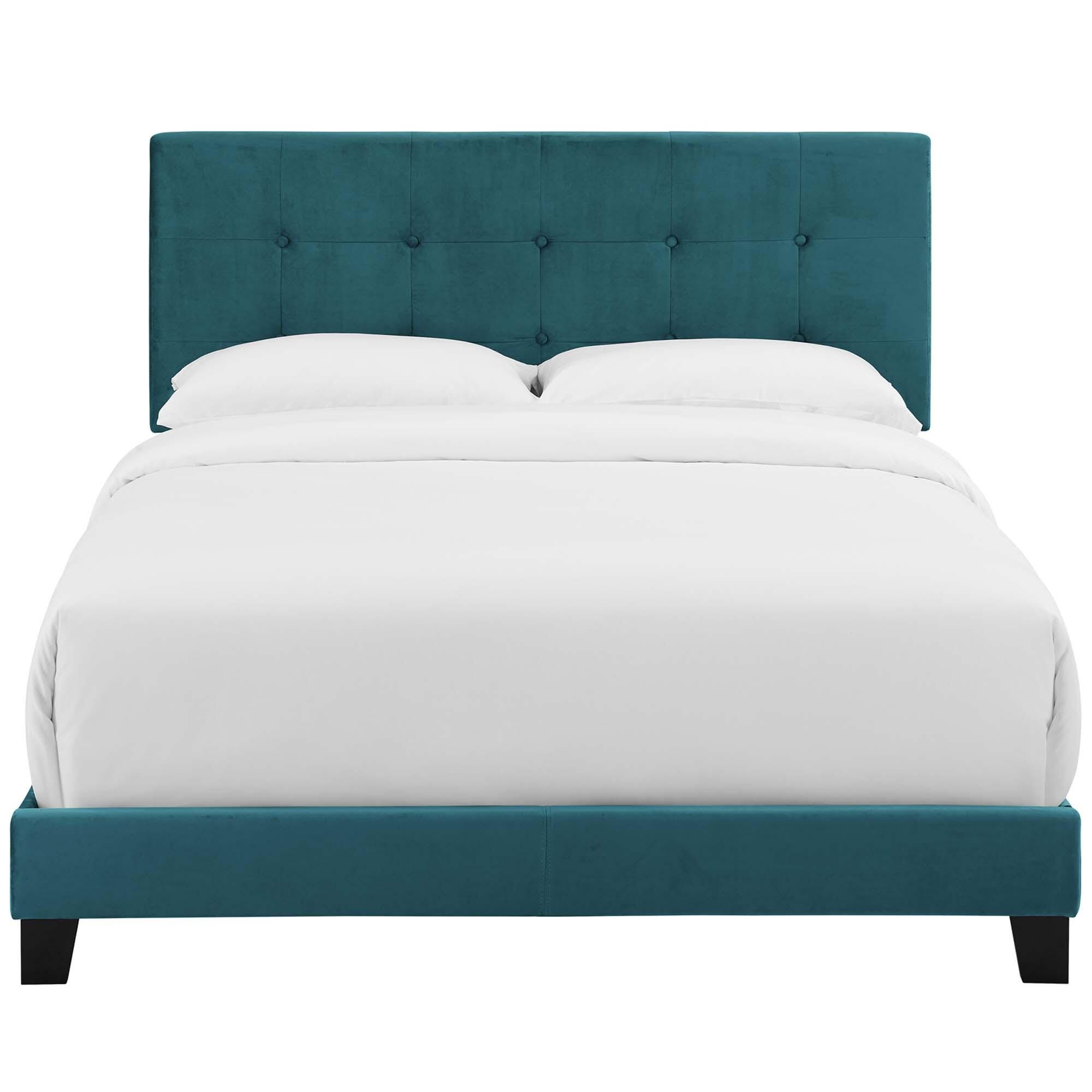 Modway Amira Bed, Sea Blue, large