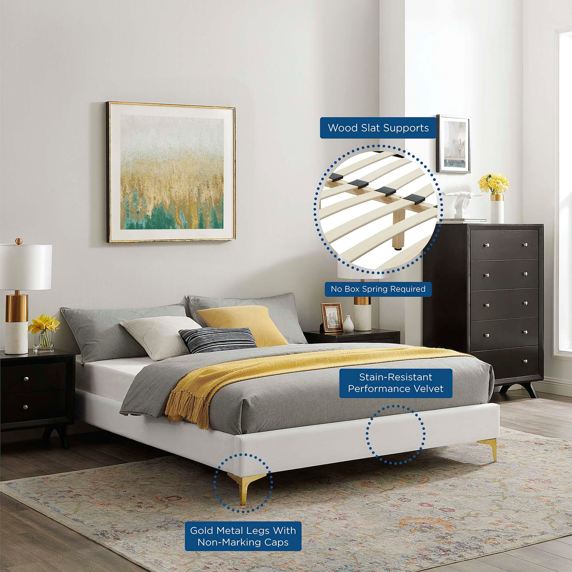 Modway Sutton Twin Bed, , large