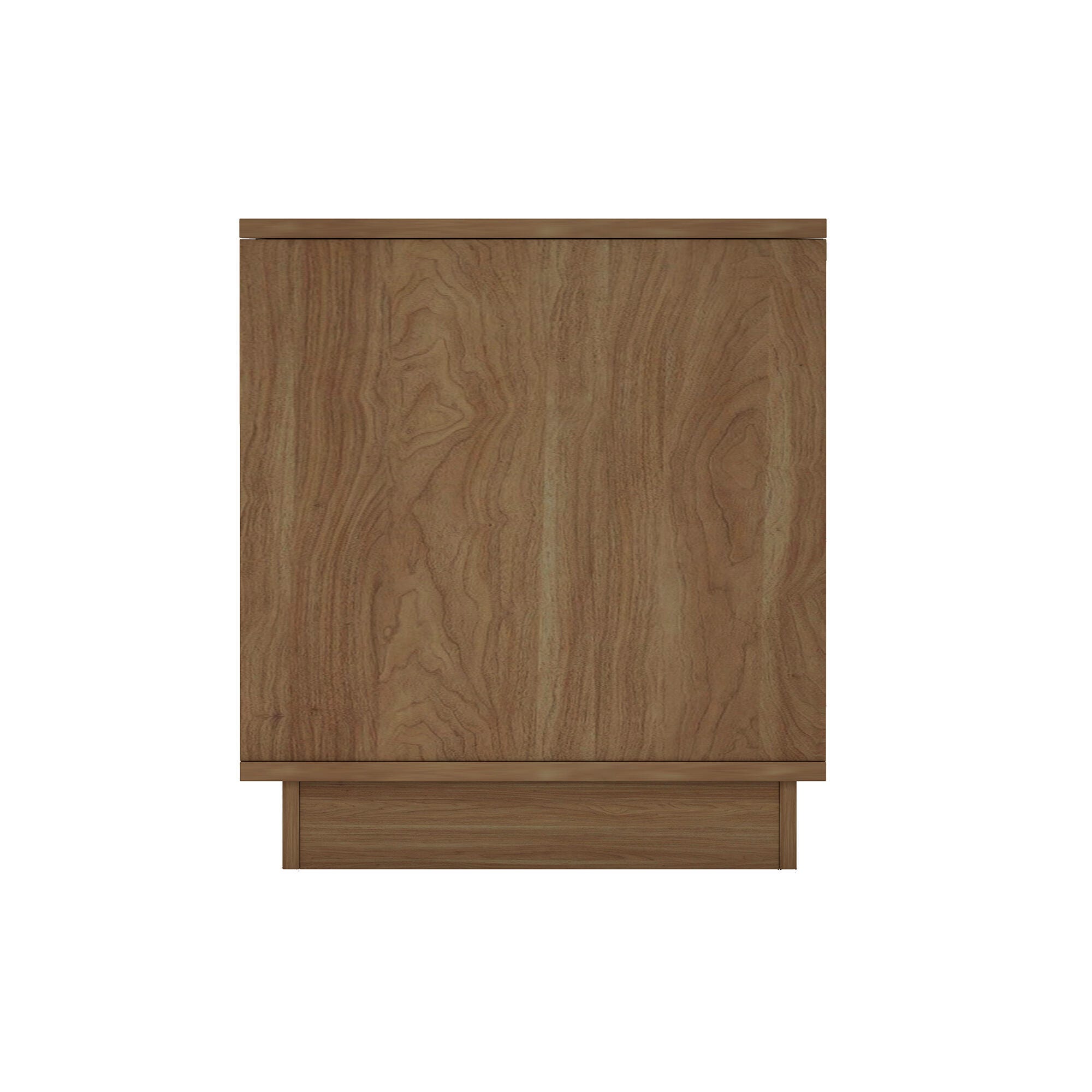 Manhattan Comfort Horizon 22" 2 Drawer Nightstand, Maple, large