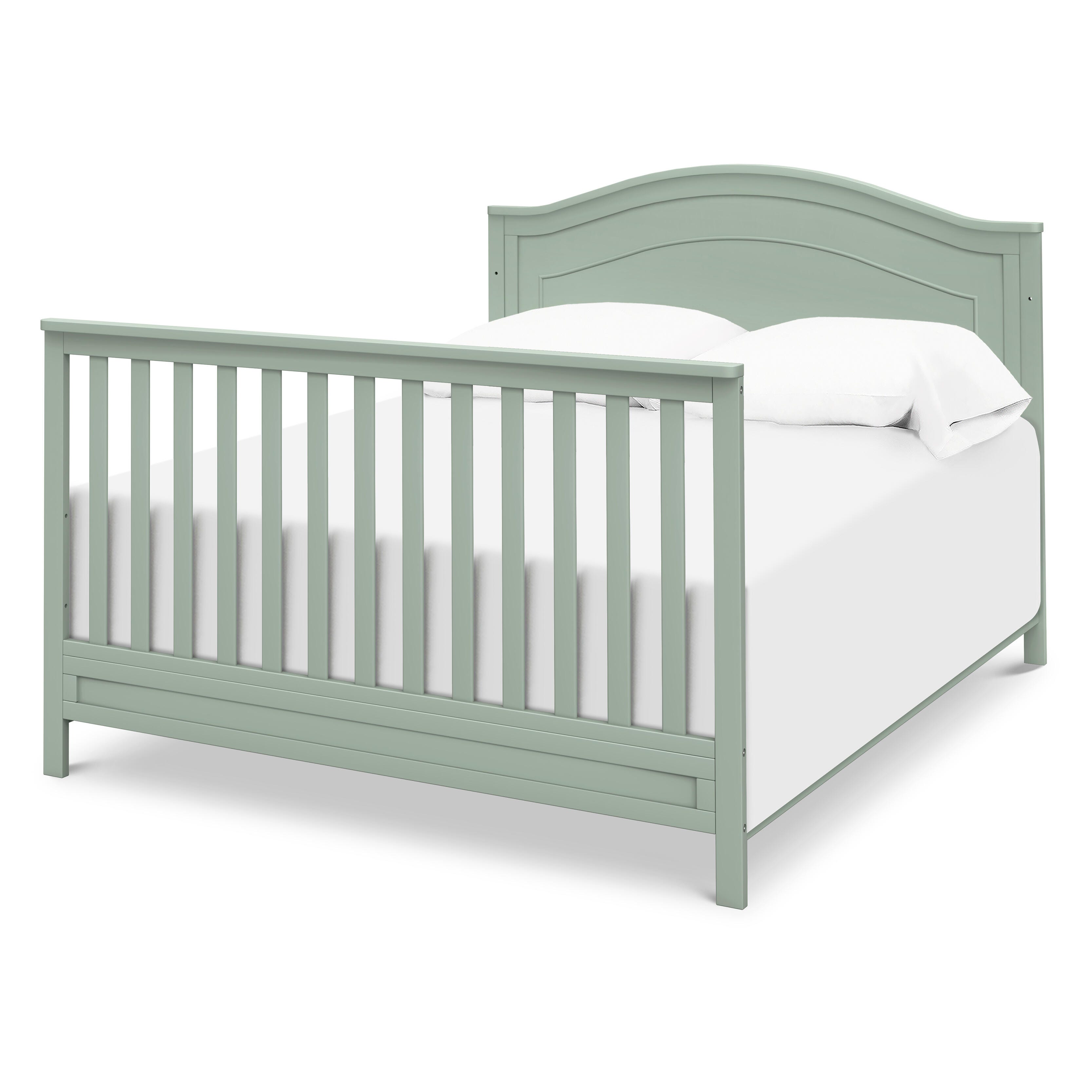 daVinci Charlie 4-in-1 Convertible Crib, Light Sage, large