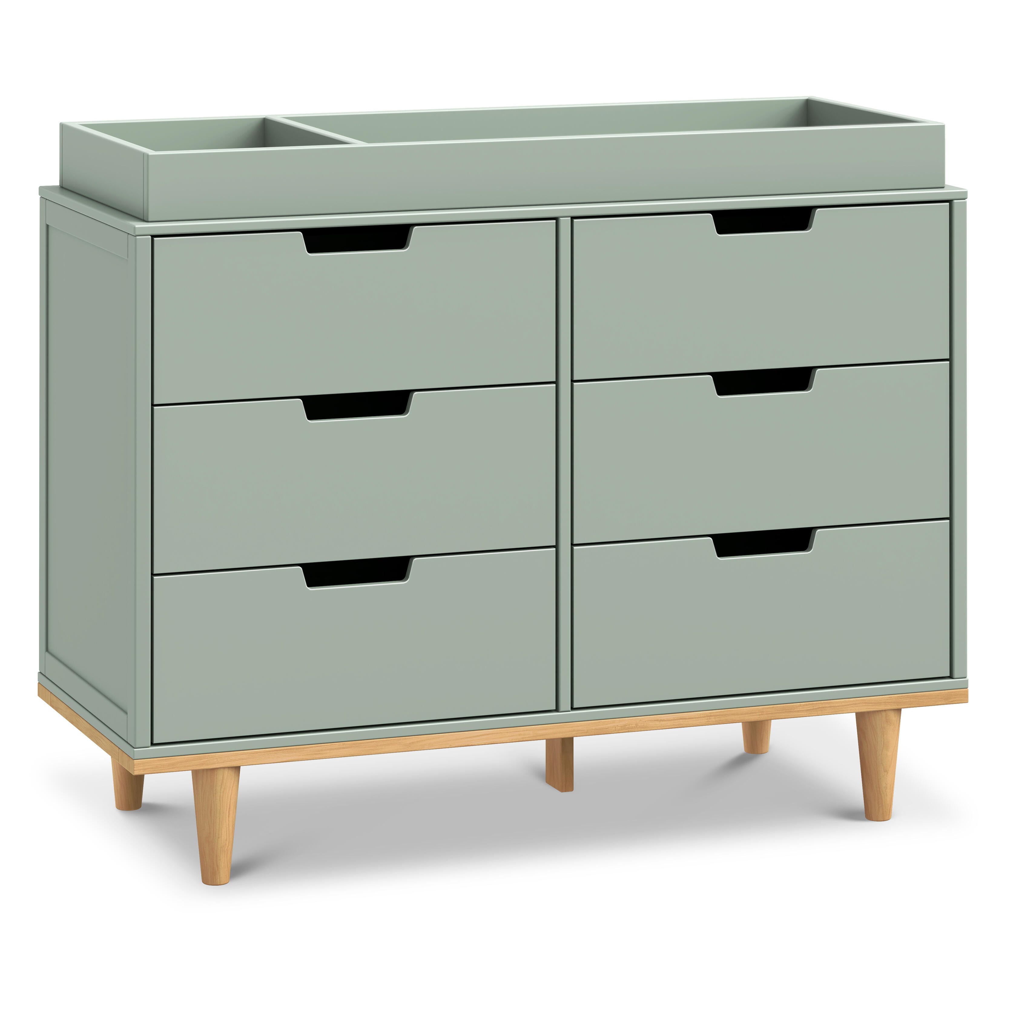 daVinci Marley 19" 6 Drawer Dresser, , large