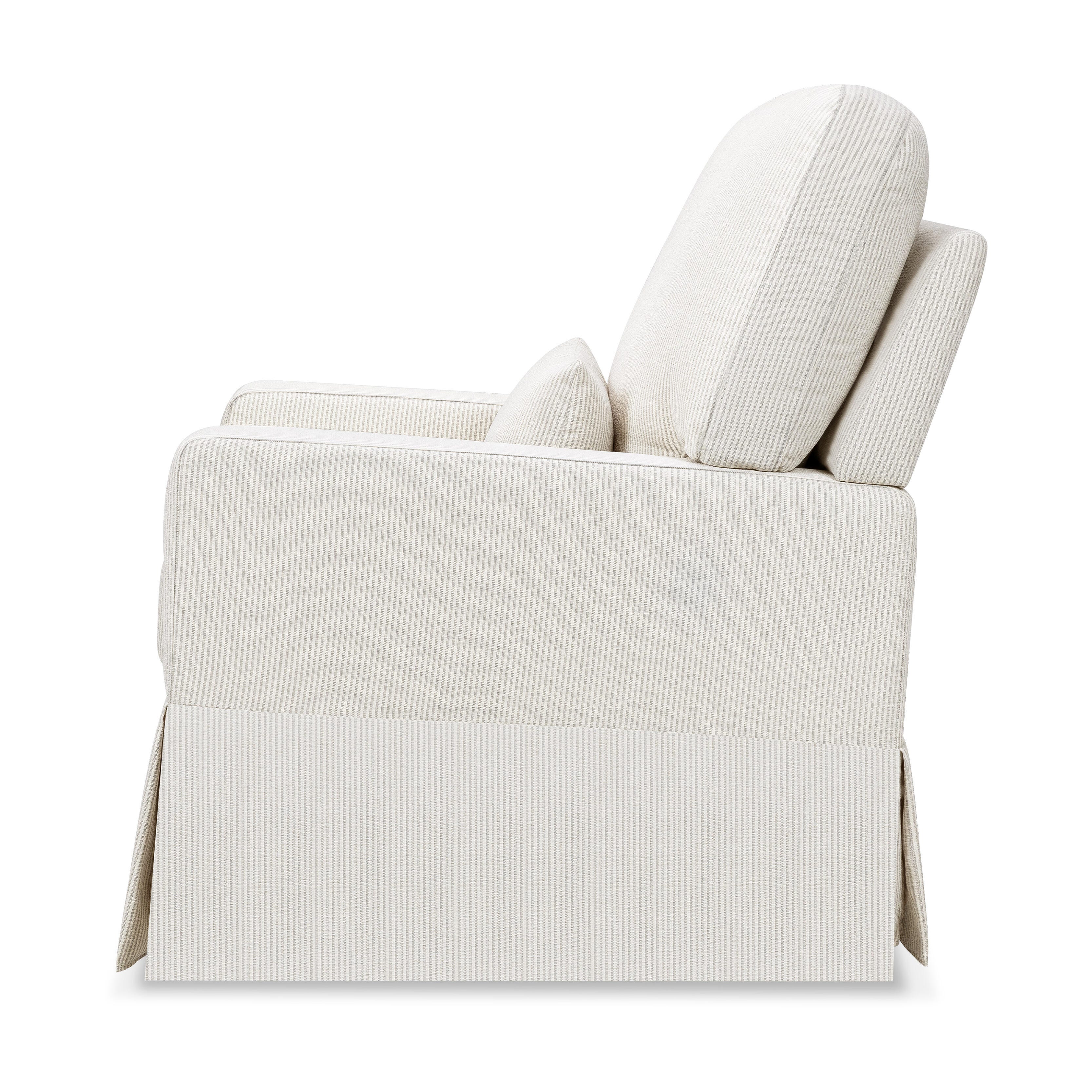Namesake Crawford Pillowback Comfort Glider, Fog Chatham, large