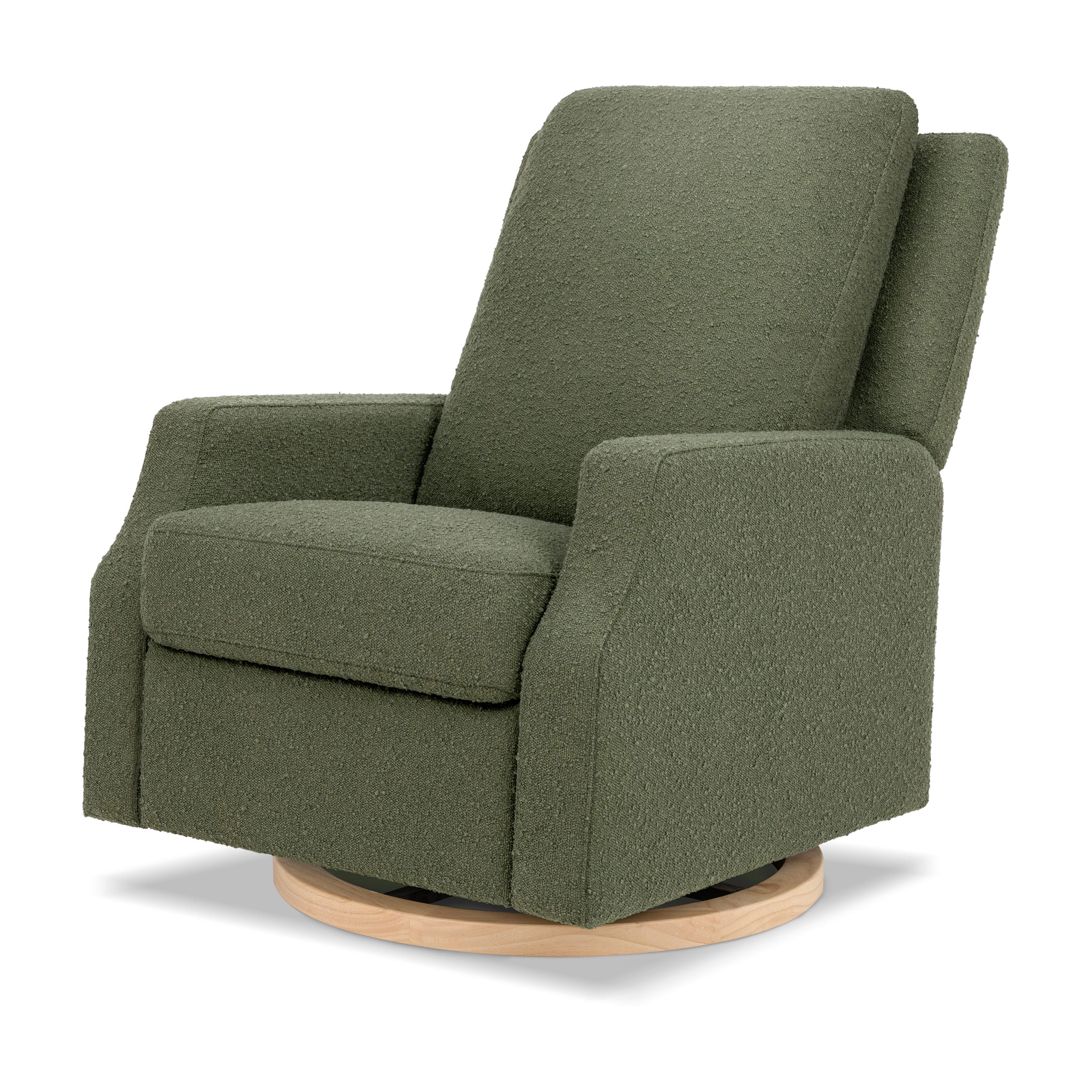 Namesake Manual Recliner, Olive, large