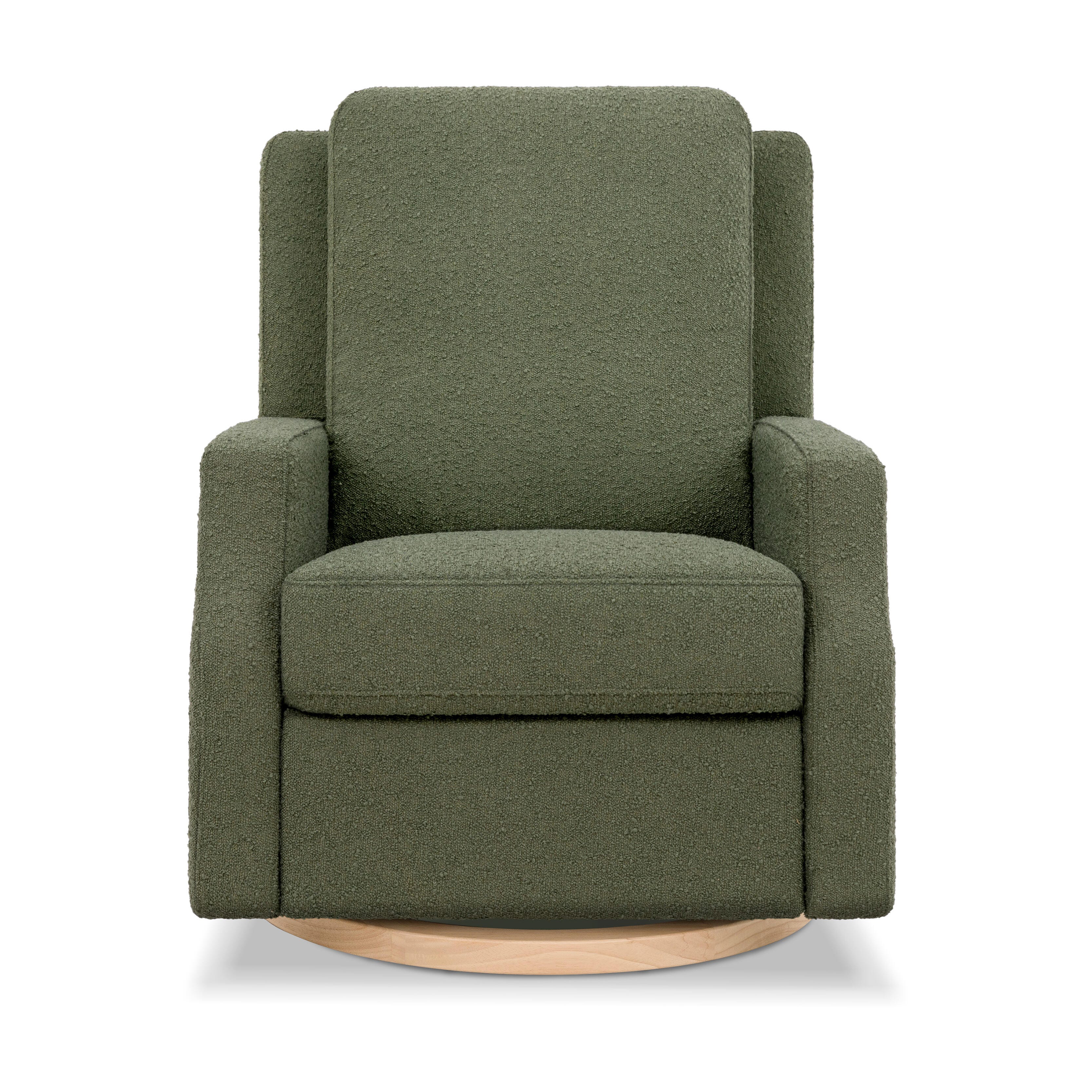 Namesake Manual Recliner, Olive, large