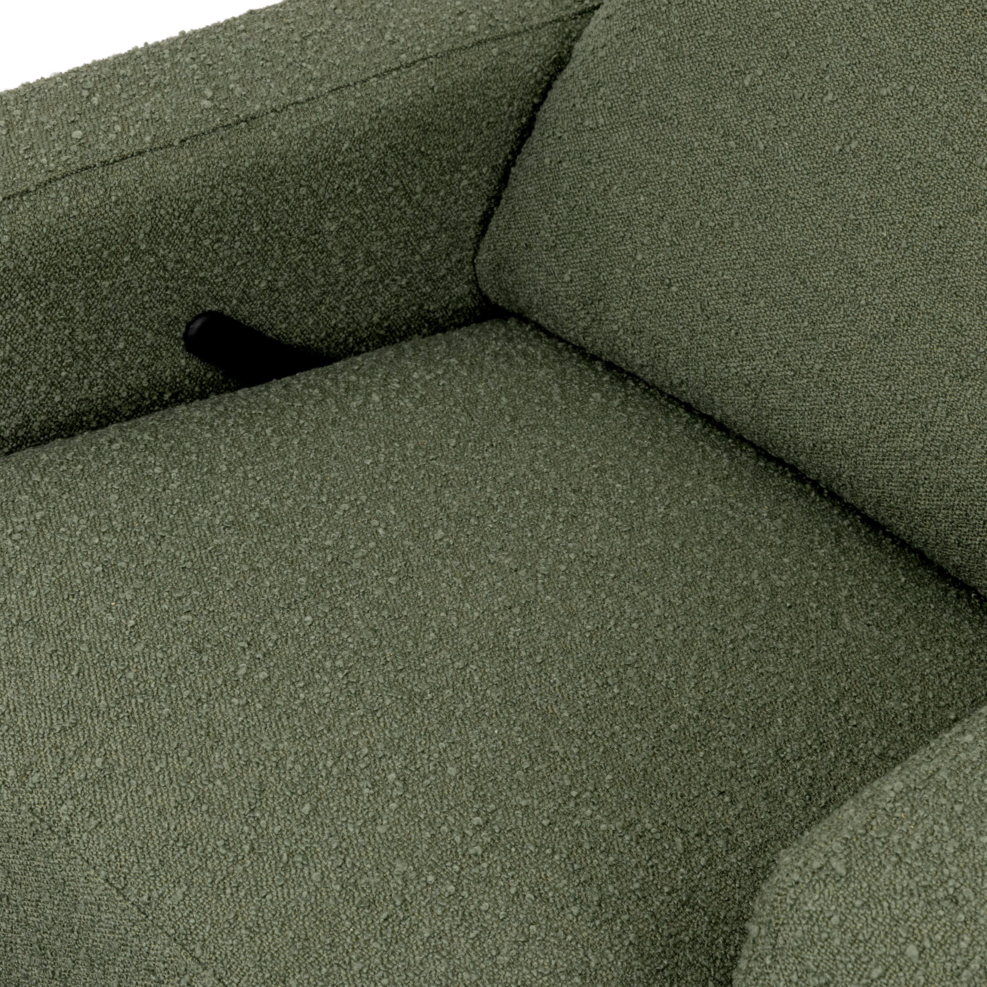 Namesake Manual Recliner, Olive, large