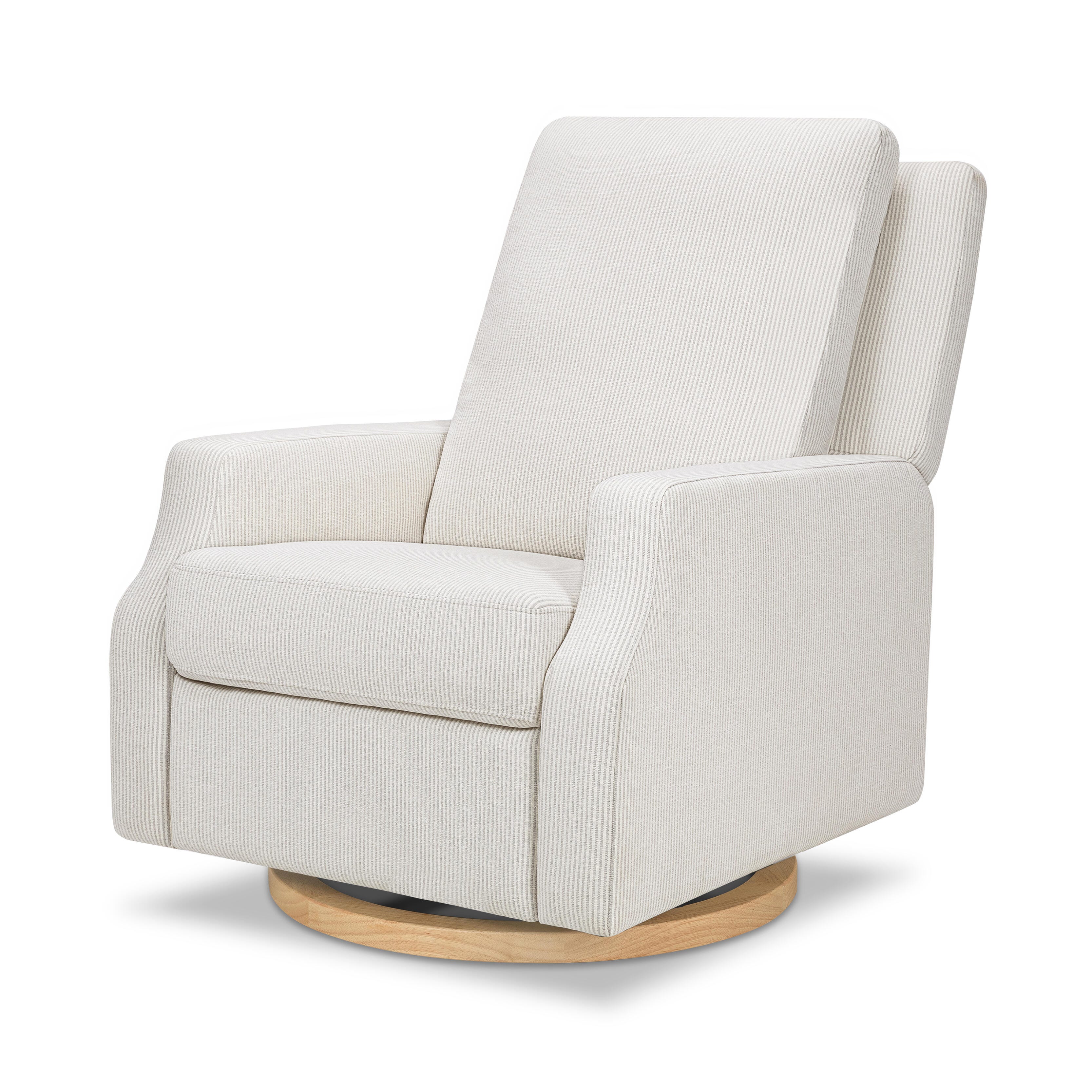 Namesake Manual Recliner, Fog Chatham, large